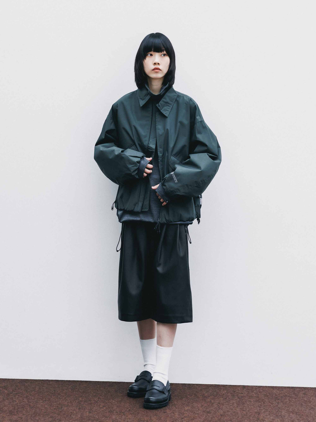 【9.12 SAT 20:00- IN STOCK】+phenix WINDSTOPPER® by GORE-TEX LABS CITY FLIGHT JACKET (ASPHALT GRAY)