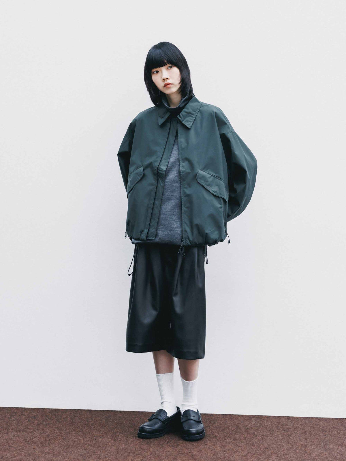 【9.12 SAT 20:00- IN STOCK】+phenix WINDSTOPPER® by GORE-TEX LABS CITY FLIGHT JACKET (ASPHALT GRAY)