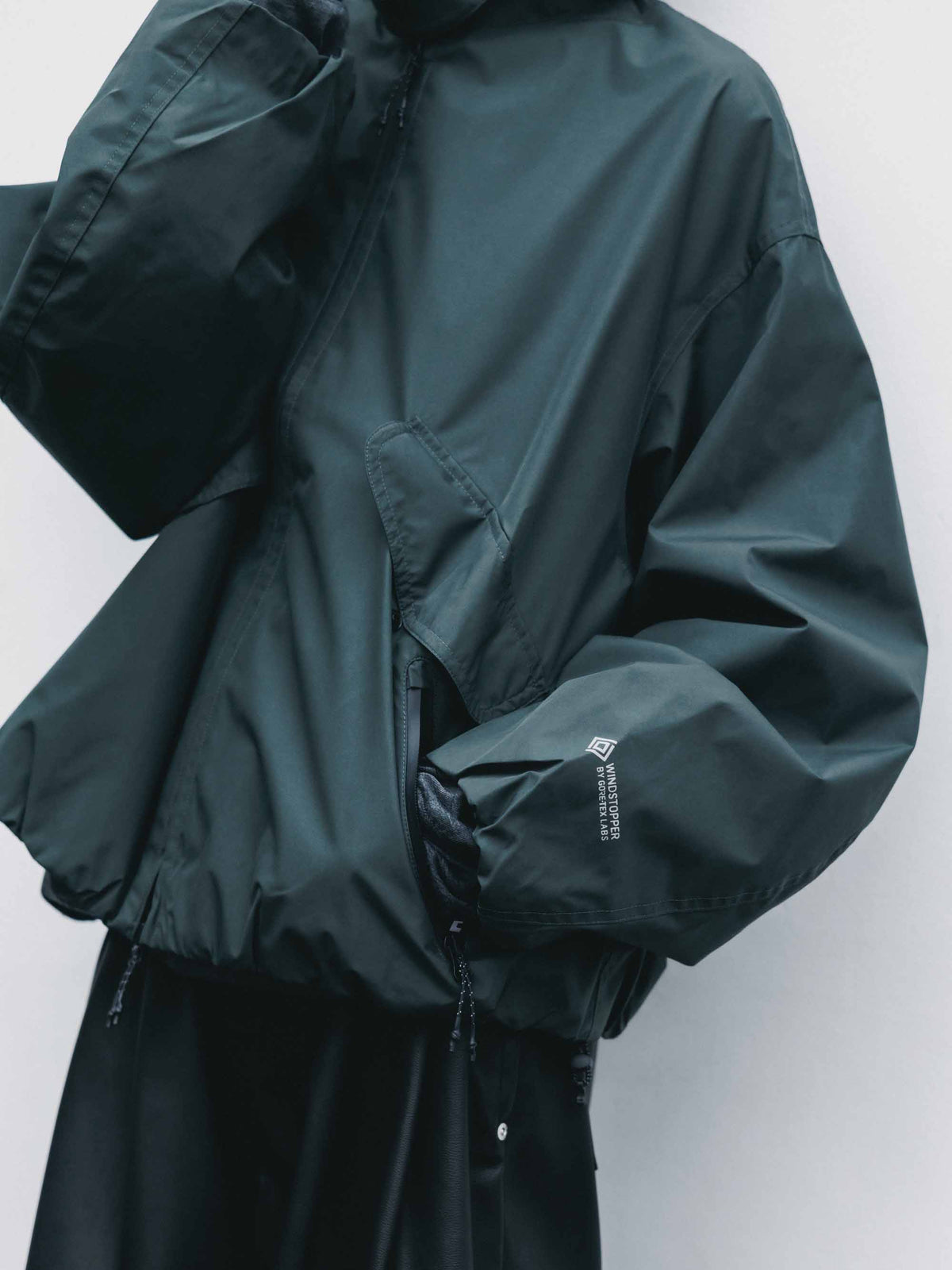 【9.12 SAT 20:00- IN STOCK】+phenix WINDSTOPPER® by GORE-TEX LABS CITY FLIGHT JACKET (ASPHALT GRAY)