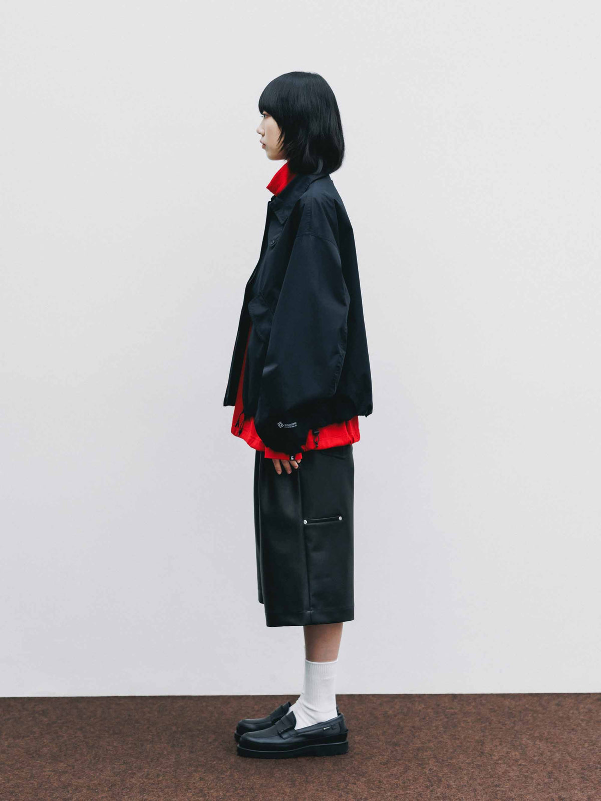 【9.12 SAT 20:00- IN STOCK】+phenix WINDSTOPPER® by GORE-TEX LABS CITY FLIGHT JACKET (BLACK)