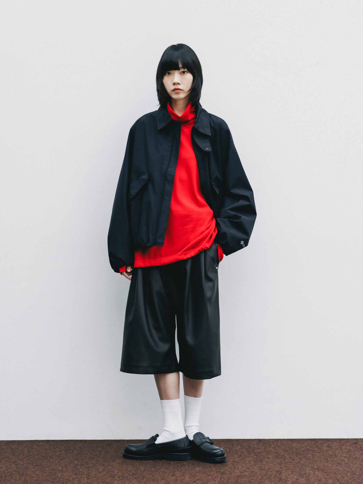 【9.12 SAT 20:00- IN STOCK】+phenix WINDSTOPPER® by GORE-TEX LABS CITY FLIGHT JACKET (BLACK)