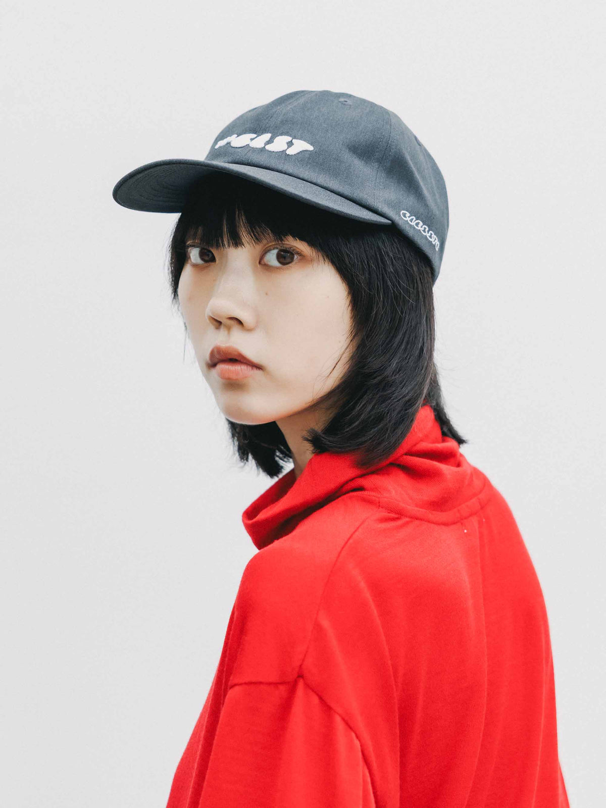 【9.12 SAT 20:00- IN STOCK】"CLST" LOGO ACTIVE CITY CAP (CHARCOAL)