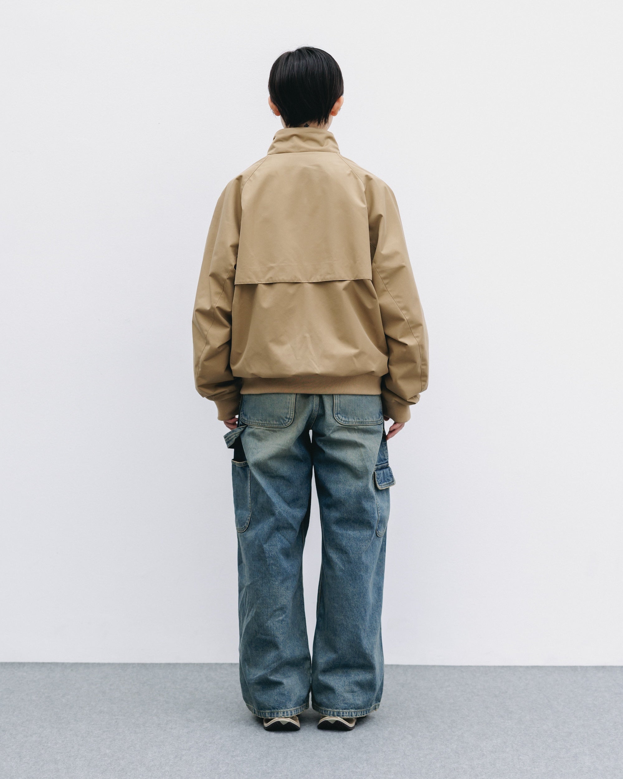 【10.29 WED 20:00- IN STOCK】+phenix WINDSTOPPER® by GORE-TEX LABS TWILL CITY HARRINGTON JACKET (CARAMEL BEIGE)