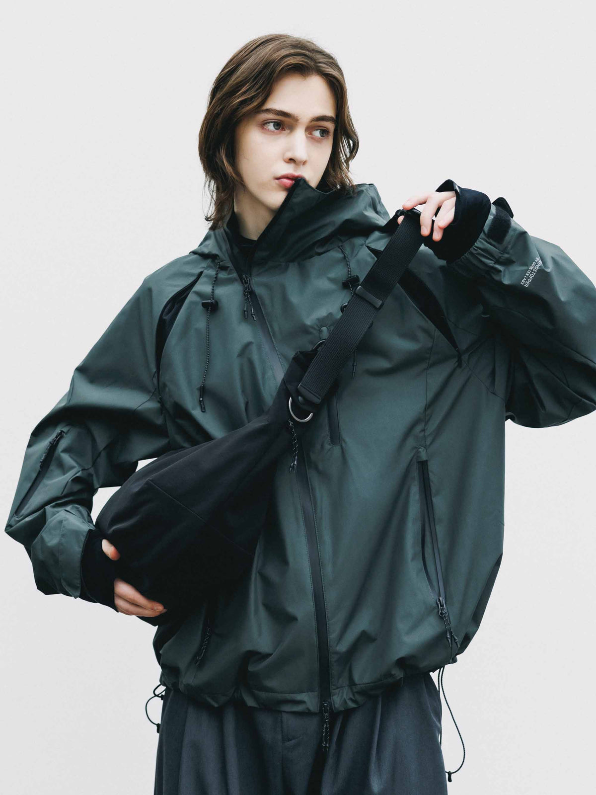 【9.23 WED 20:00- IN STOCK】SOFT SHELL 2WAY SYSTEM SHOULDER BAG