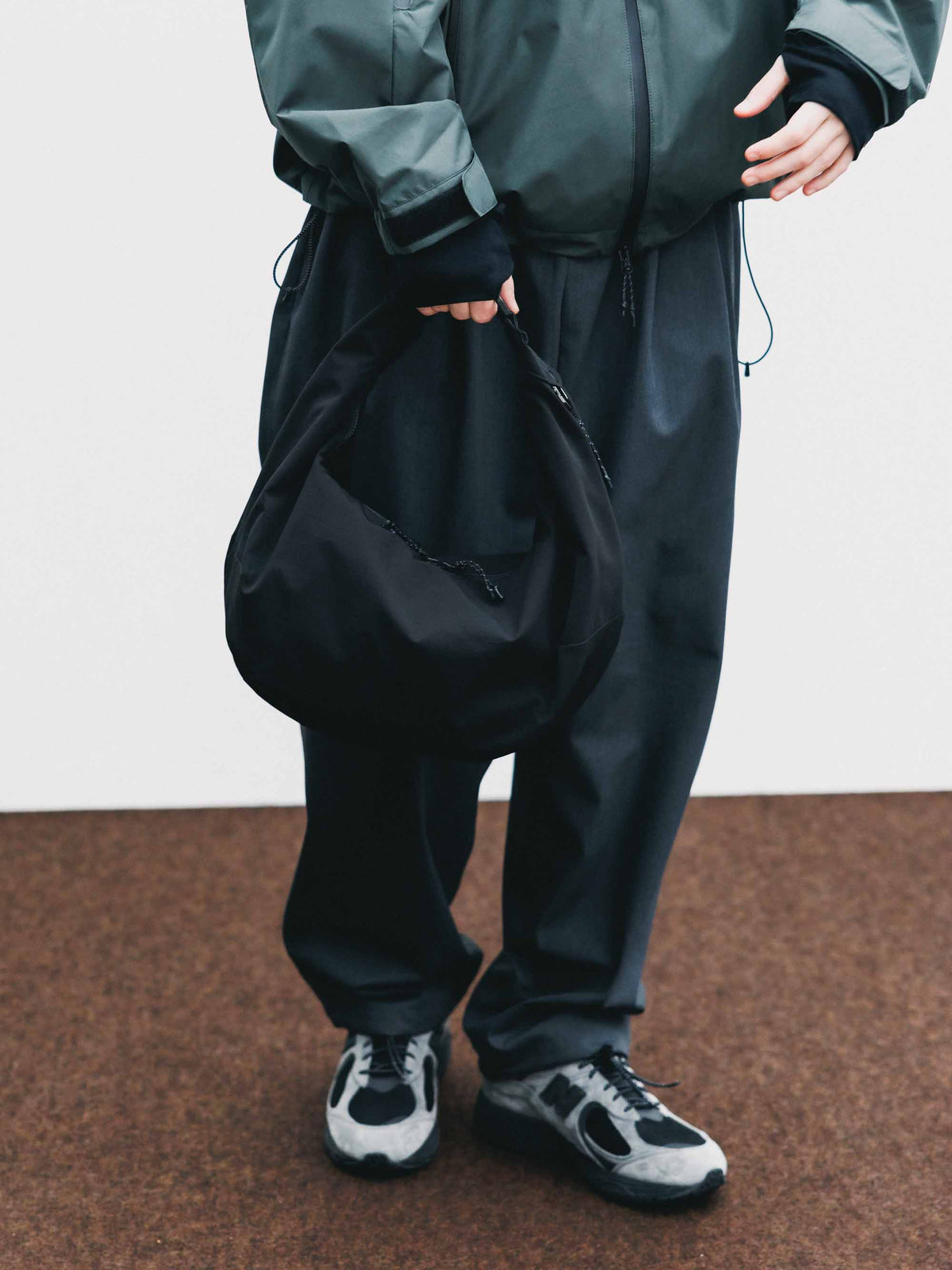 【9.23 WED 20:00- IN STOCK】SOFT SHELL 2WAY SYSTEM SHOULDER BAG