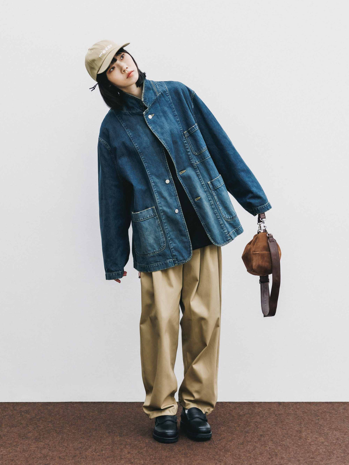 【9.19 SAT 20:00- IN STOCK】VINTAGE DYED SELVEDGE DENIM CITY WORKER TAILORED JACKET (VINTAGE INDIGO)