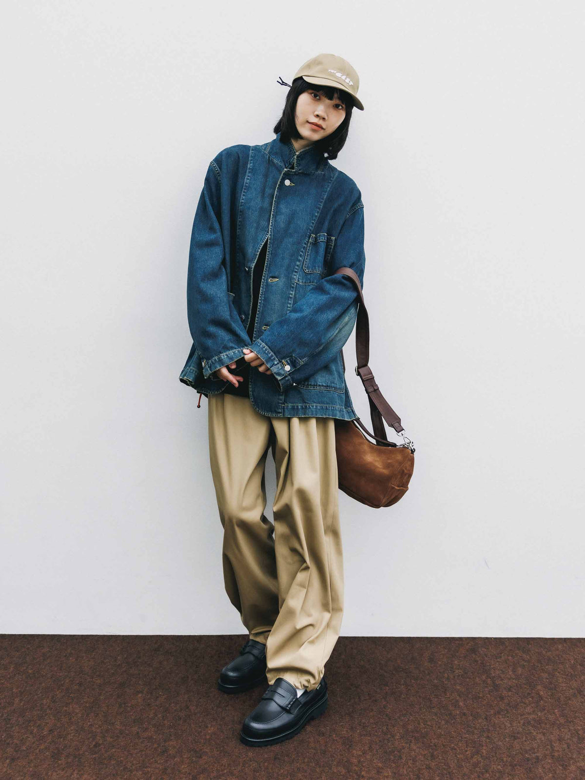 【9.12 SAT 20:00- IN STOCK】"CLST" LOGO ACTIVE CITY CAP (BEIGE)