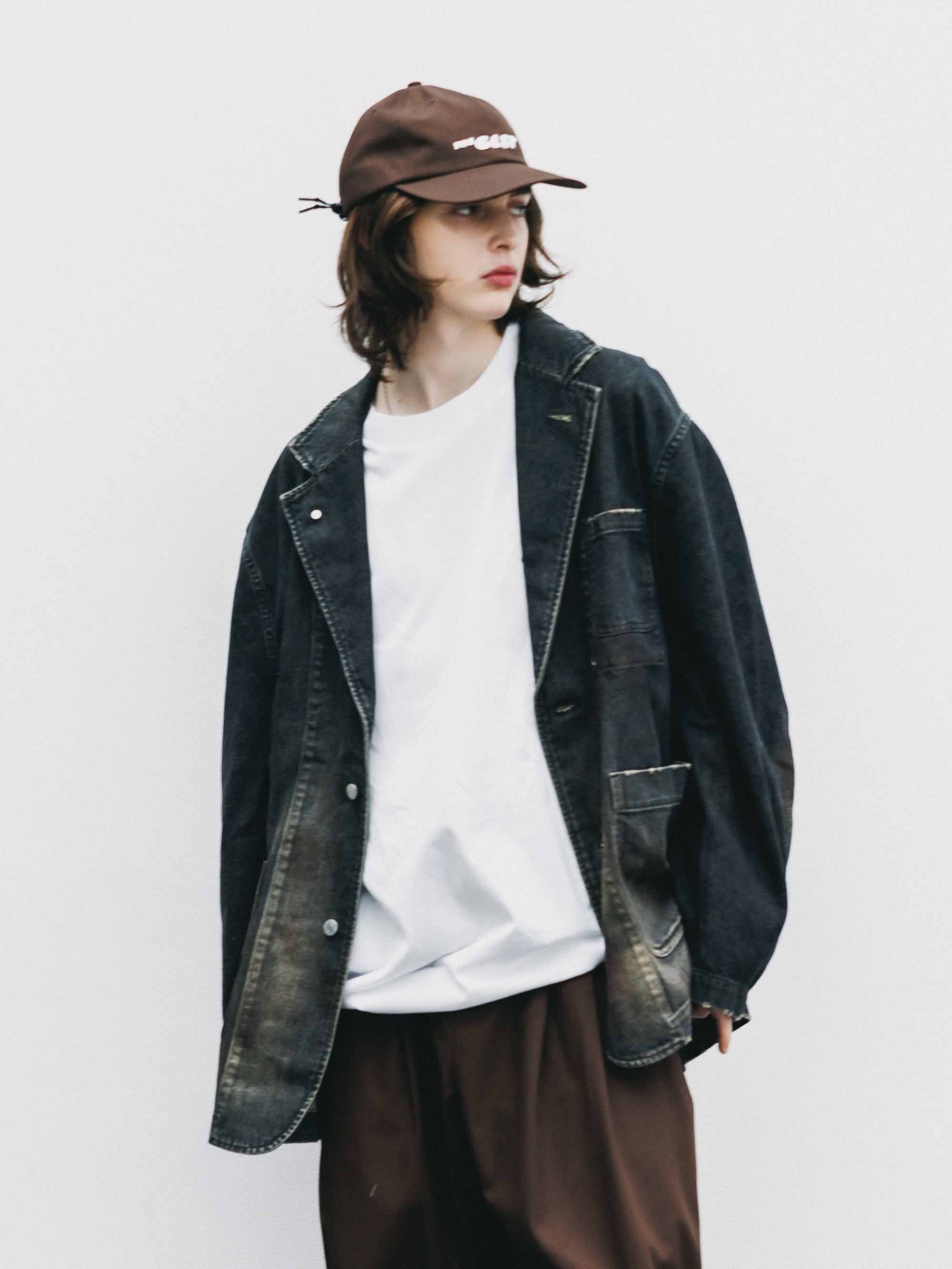 【9.12 SAT 20:00- IN STOCK】"CLST" LOGO ACTIVE CITY CAP (BROWN)