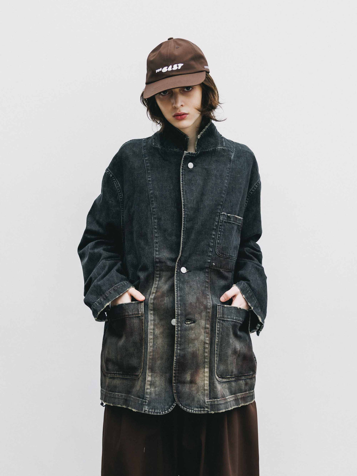 【9.12 SAT 20:00- IN STOCK】"CLST" LOGO ACTIVE CITY CAP (BROWN)