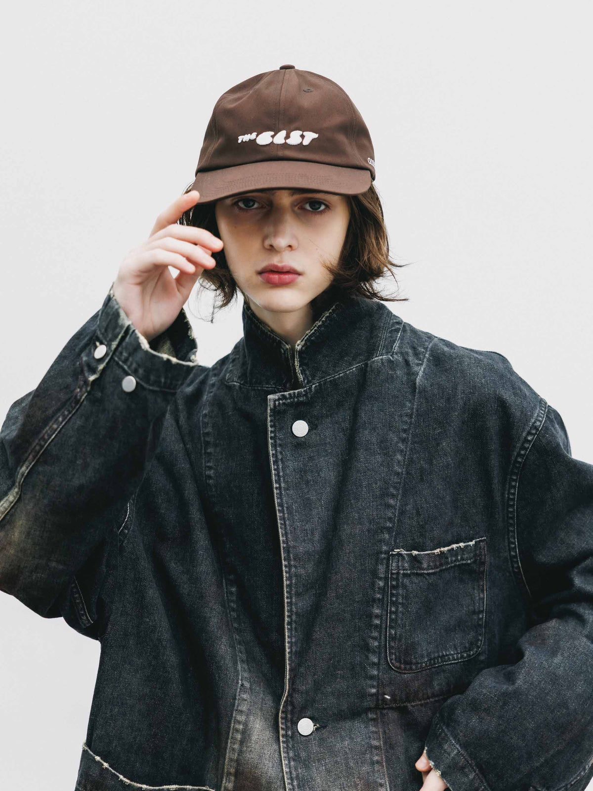 【9.12 SAT 20:00- IN STOCK】"CLST" LOGO ACTIVE CITY CAP (BROWN)