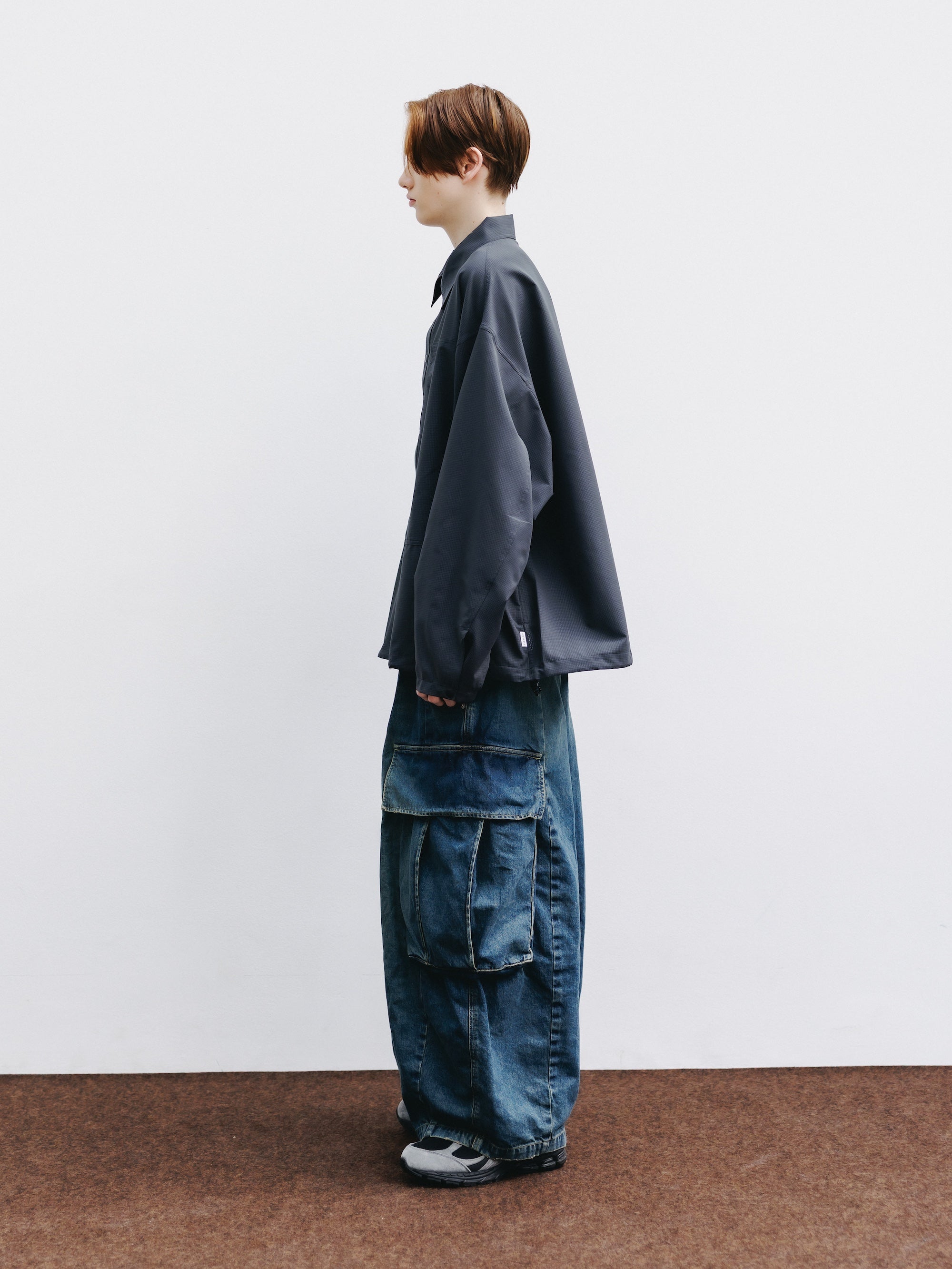 COOLDOTS® M-35 PULLOVER JACKET (CHARCOAL)