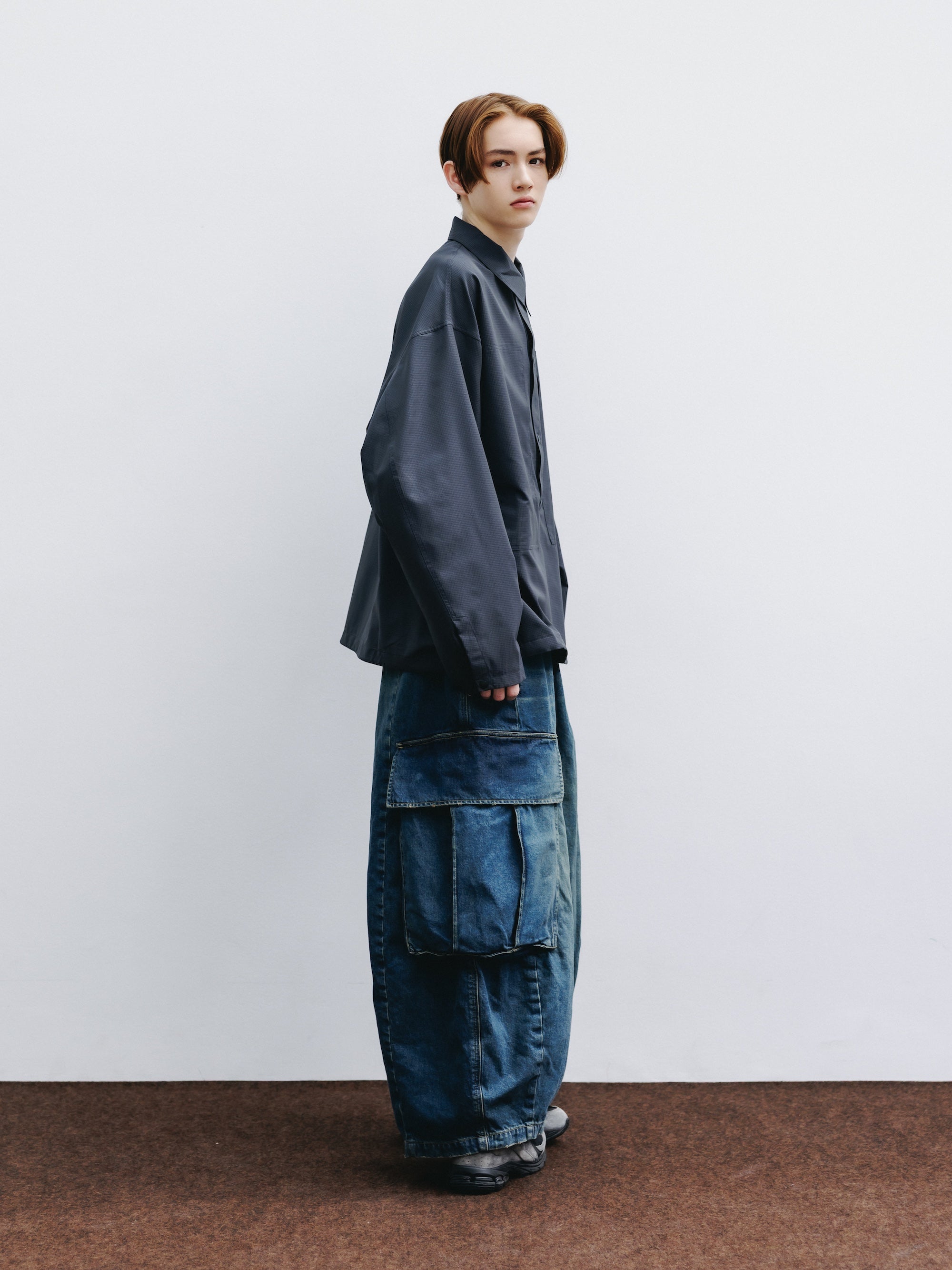 COOLDOTS® M-35 PULLOVER JACKET (CHARCOAL)