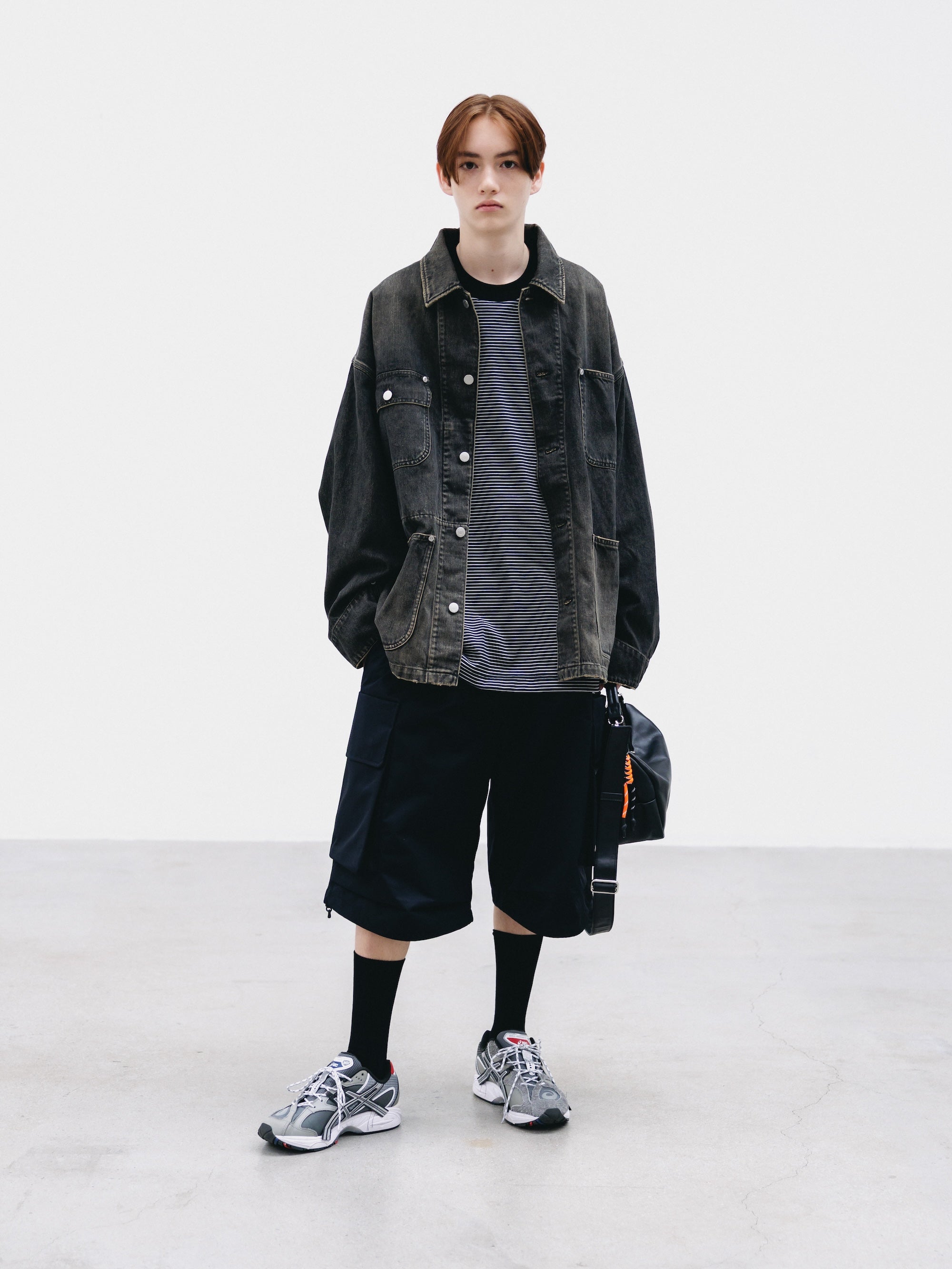 【SL】LEATHER DAYOFF BAG MINI (BLACK).