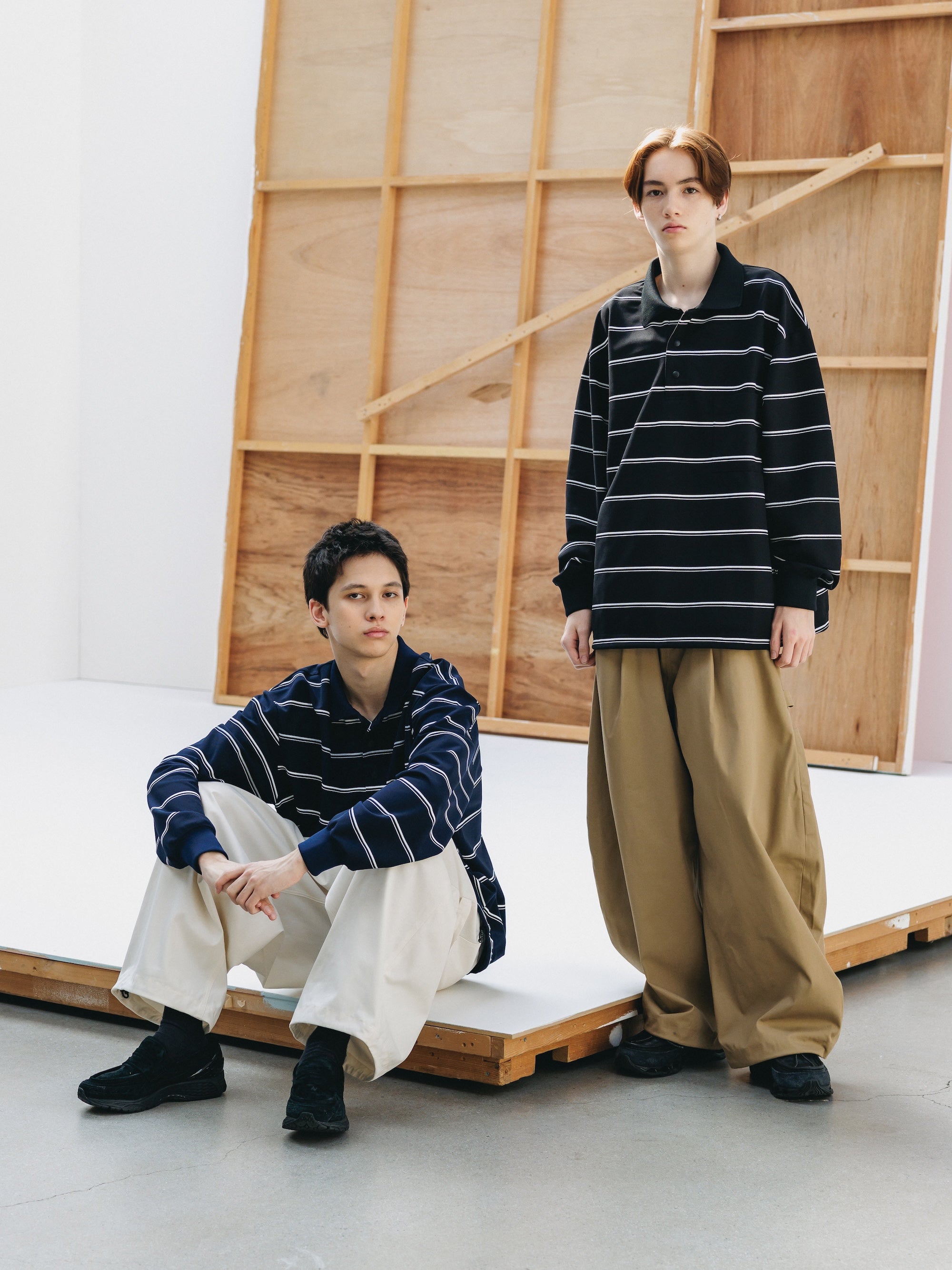 【5.16 SAT 20:00- IN STOCK】T/C GABARDINE CITY MASSIVE UTILITY PANTS (BEIGE)