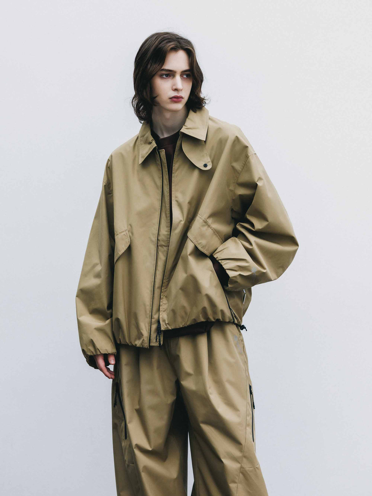 【9.12 SAT 20:00- IN STOCK】+phenix WINDSTOPPER® by GORE-TEX LABS CITY FLIGHT JACKET (CAMEL BEIGE)