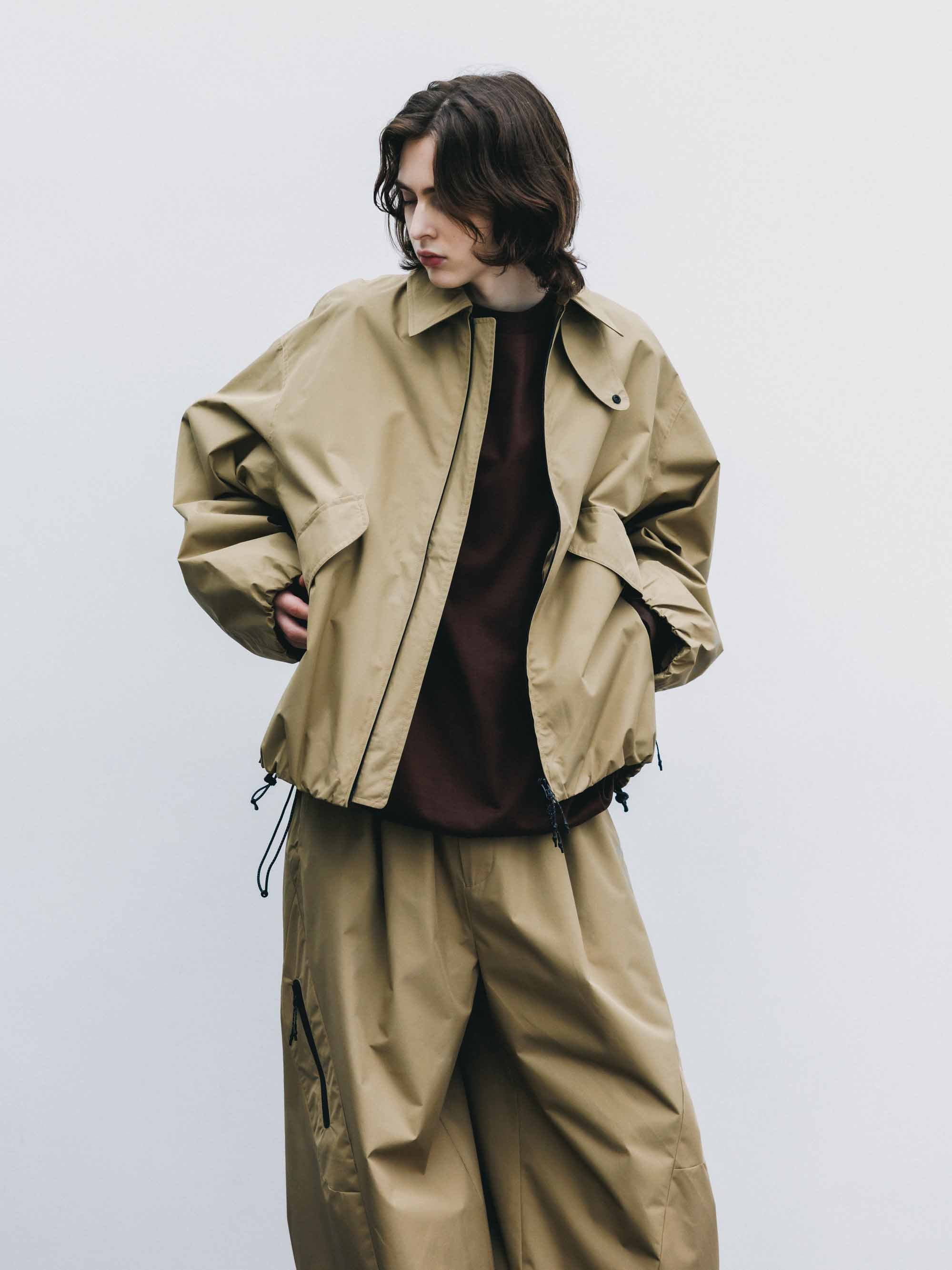 【9.12 SAT 20:00- IN STOCK】+phenix WINDSTOPPER® by GORE-TEX LABS CITY FLIGHT JACKET (CAMEL BEIGE)