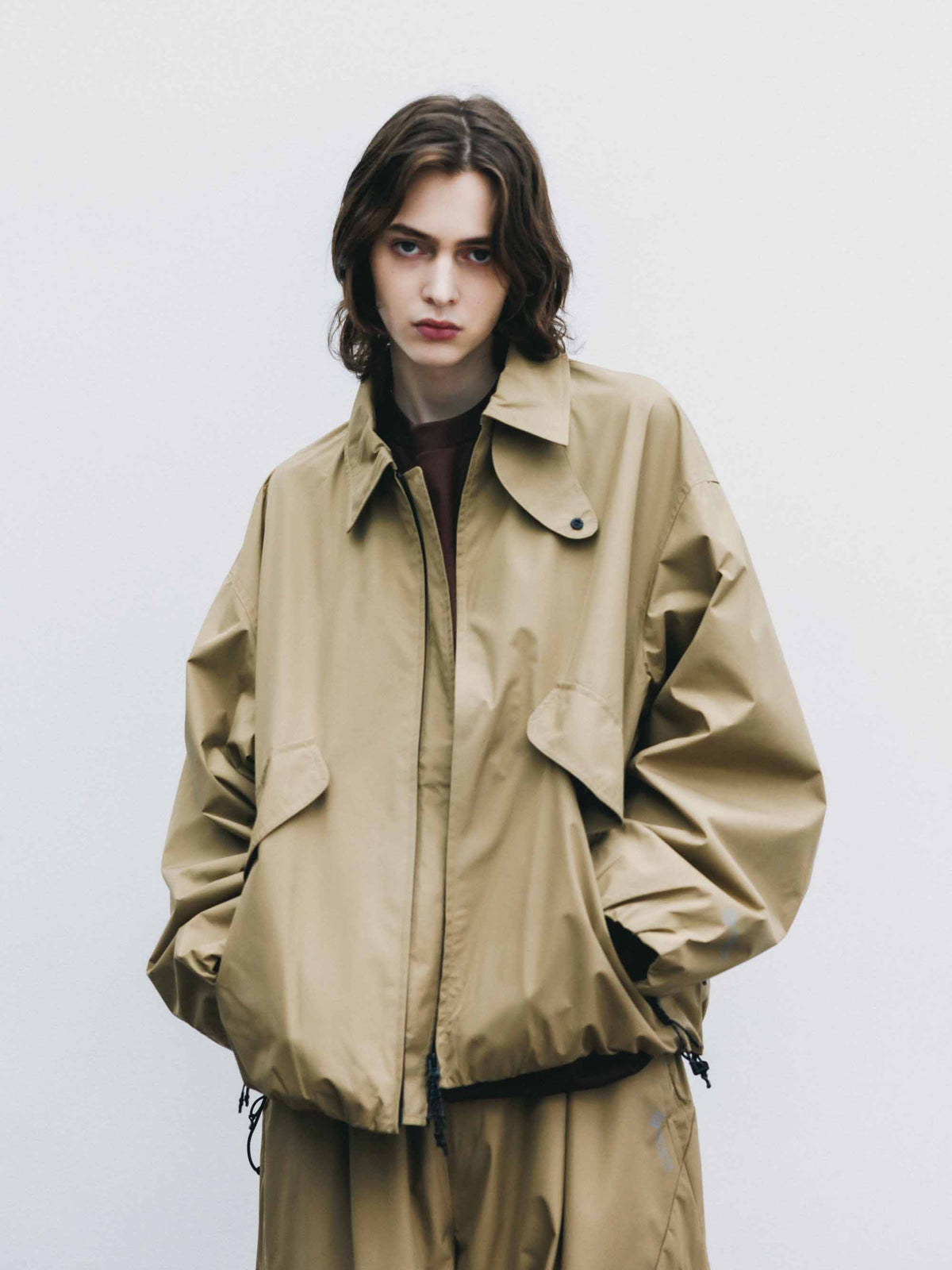 【9.12 SAT 20:00- IN STOCK】+phenix WINDSTOPPER® by GORE-TEX LABS CITY FLIGHT JACKET (CAMEL BEIGE)