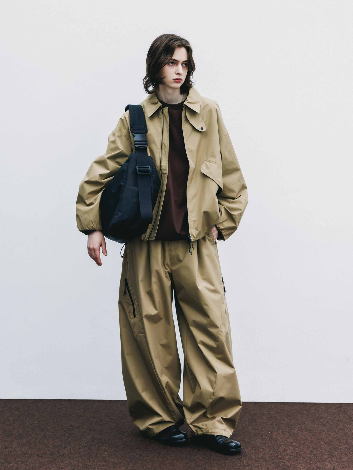 【9.12 SAT 20:00- IN STOCK】+phenix WINDSTOPPER® by GORE-TEX LABS CITY FLIGHT JACKET (CAMEL BEIGE)
