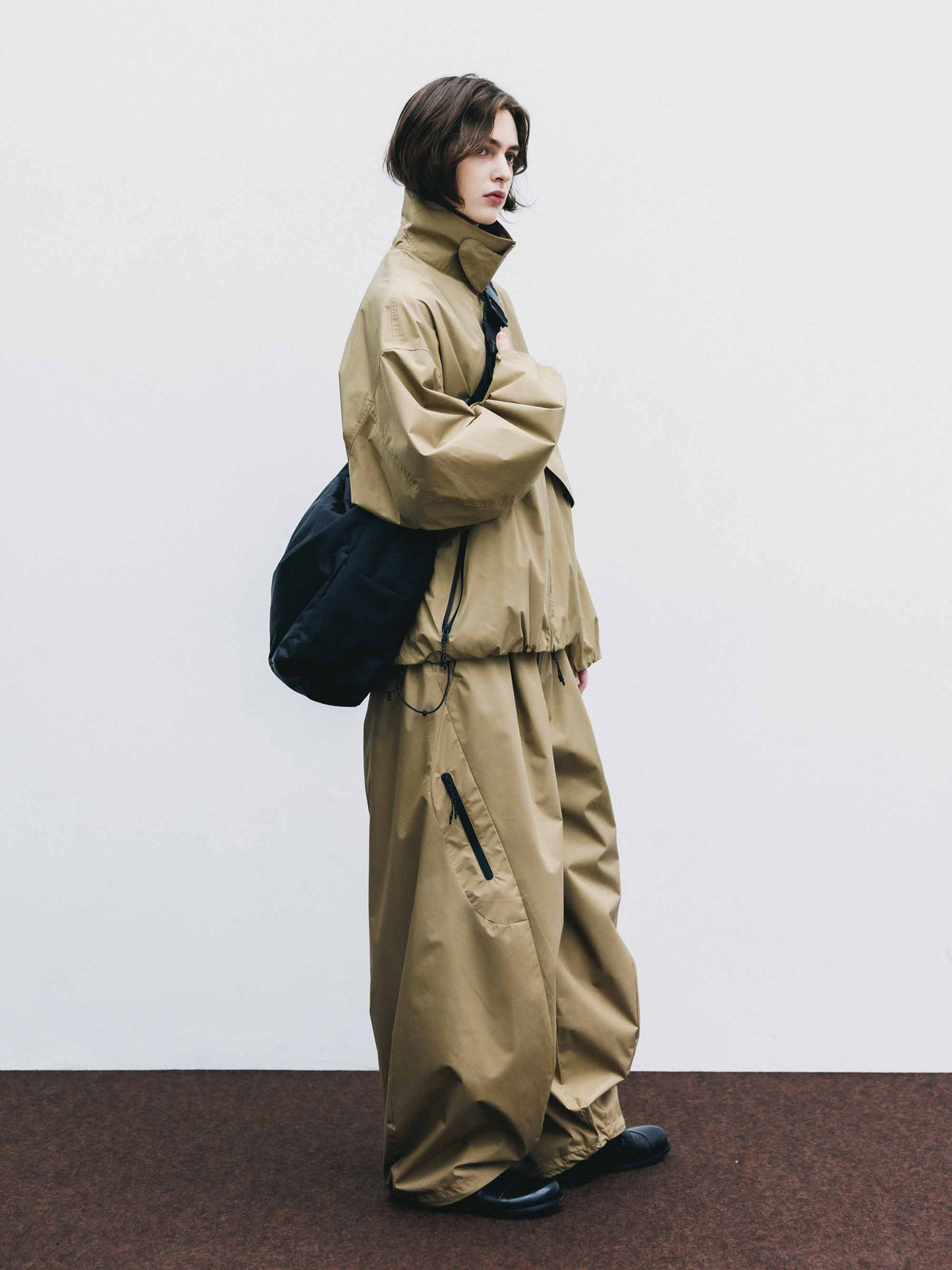 【9.12 SAT 20:00- IN STOCK】+phenix WINDSTOPPER® by GORE-TEX LABS CITY FLIGHT JACKET (CAMEL BEIGE)