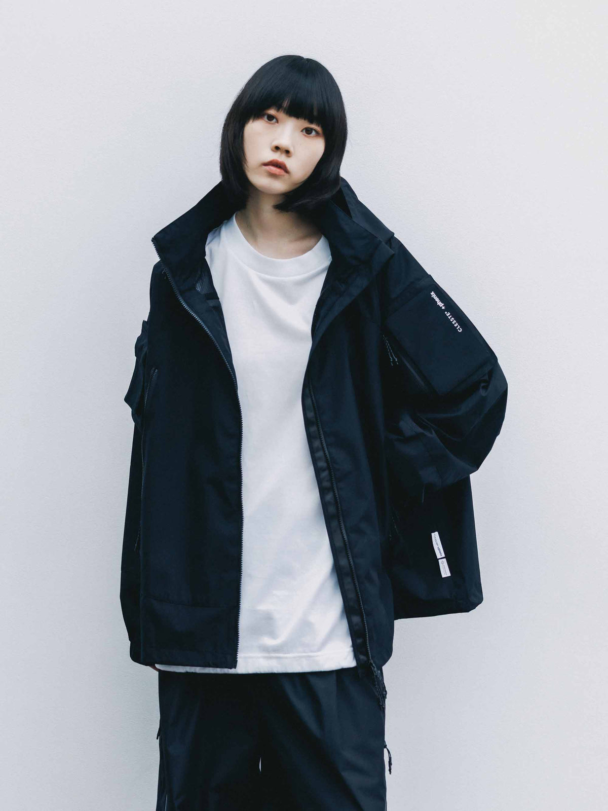【9.23 WED 20:00- IN STOCK】+phenix WINDSTOPPER® by GORE-TEX LABS CITY MILITARY JACKET (BLACK)