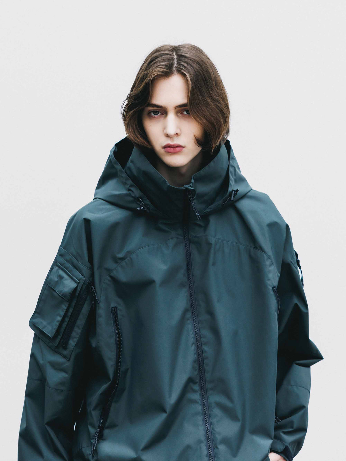 【9.23 WED 20:00- IN STOCK】+phenix WINDSTOPPER® by GORE-TEX LABS CITY MILITARY JACKET (ASPHALT GRAY)