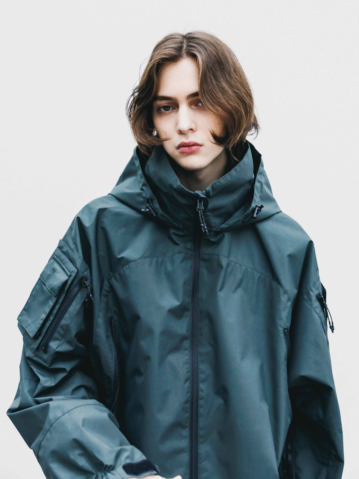 【9.23 WED 20:00- IN STOCK】+phenix WINDSTOPPER® by GORE-TEX LABS CITY MILITARY JACKET (ASPHALT GRAY)