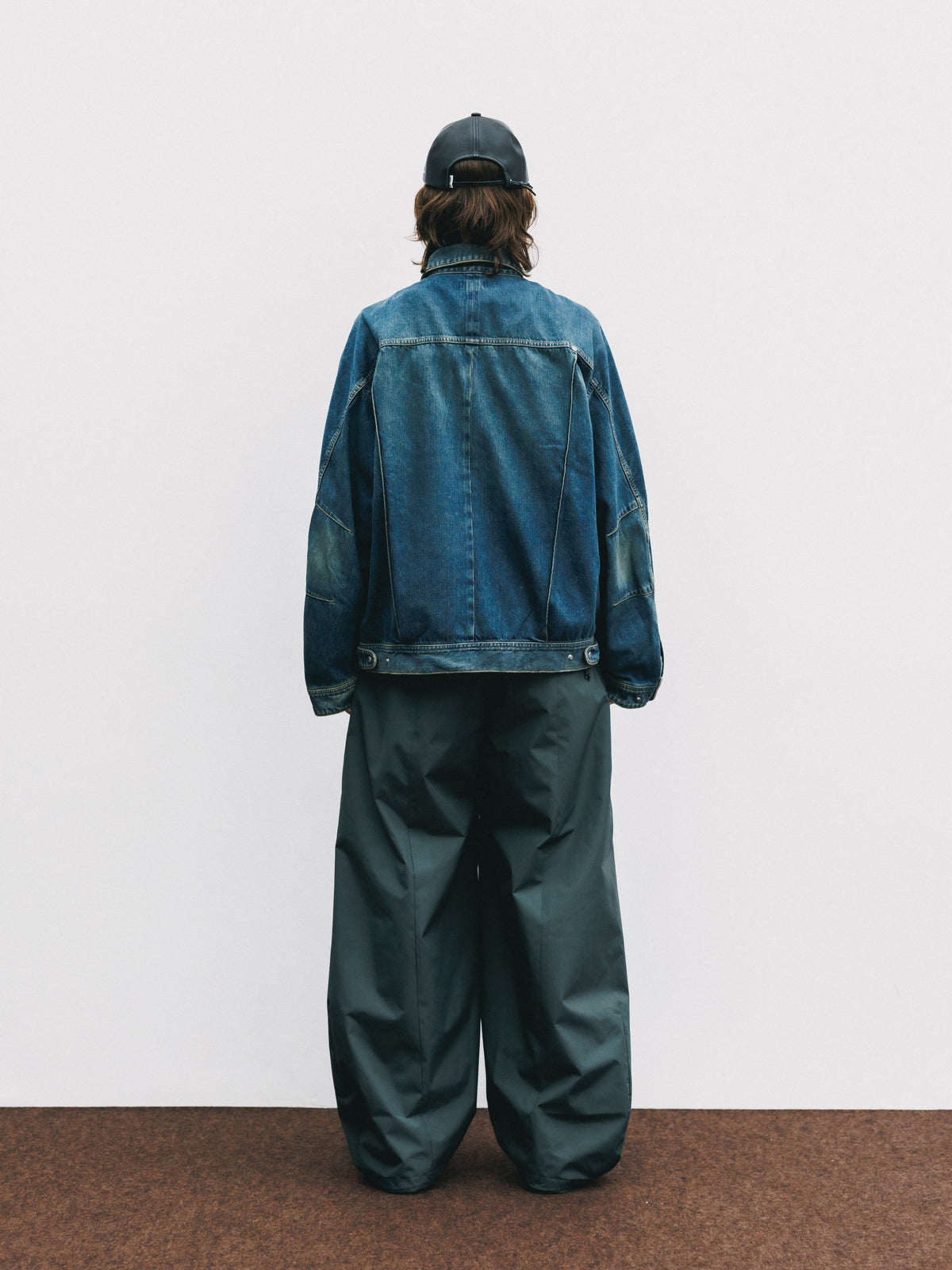 【10.10 SAT 20:00- IN STOCK】 VINTAGE DYED SELVEDGE DENIM FUTURE TRUCKER JACKET (VINTAGE INDIGO)