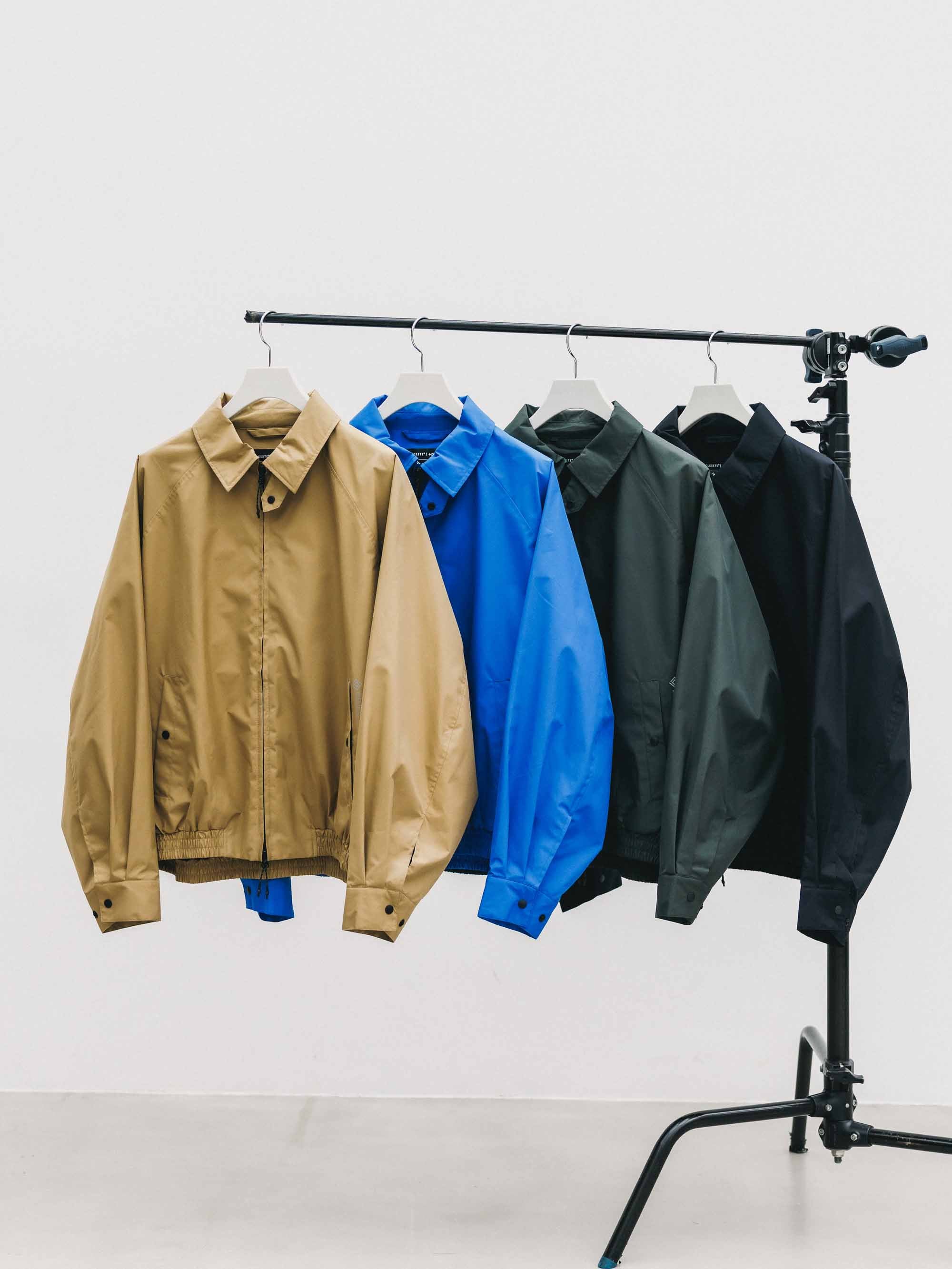 【9.12 SAT 20:00- IN STOCK】+phenix WINDSTOPPER® by GORE-TEX LABS CITY FLIGHT JACKET (CAMEL BEIGE)