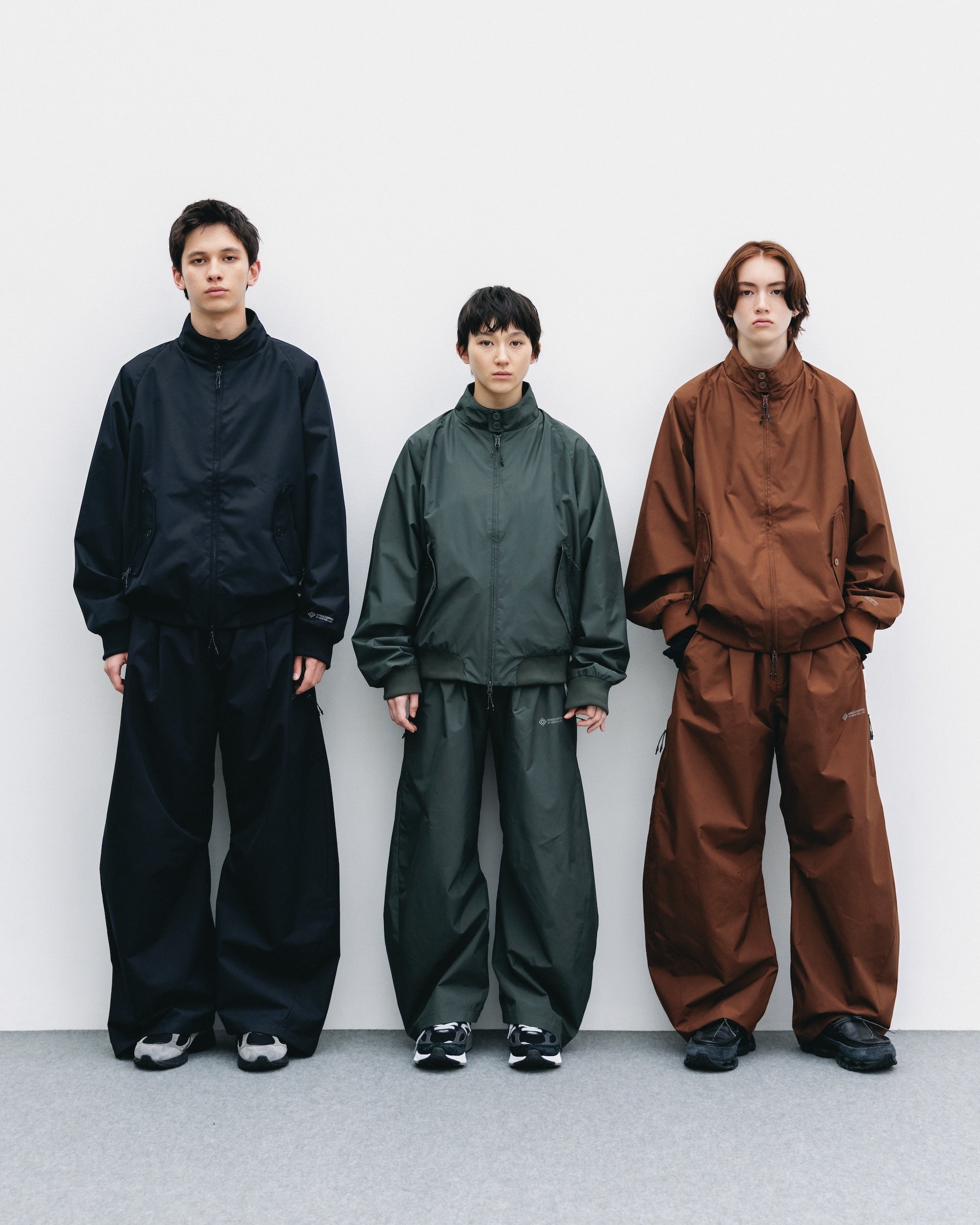 【10.29 WED 20:00- IN STOCK】+phenix WINDSTOPPER® by GORE-TEX LABS CITY BARREL LEG PANTS (ASPHALT GRAY)