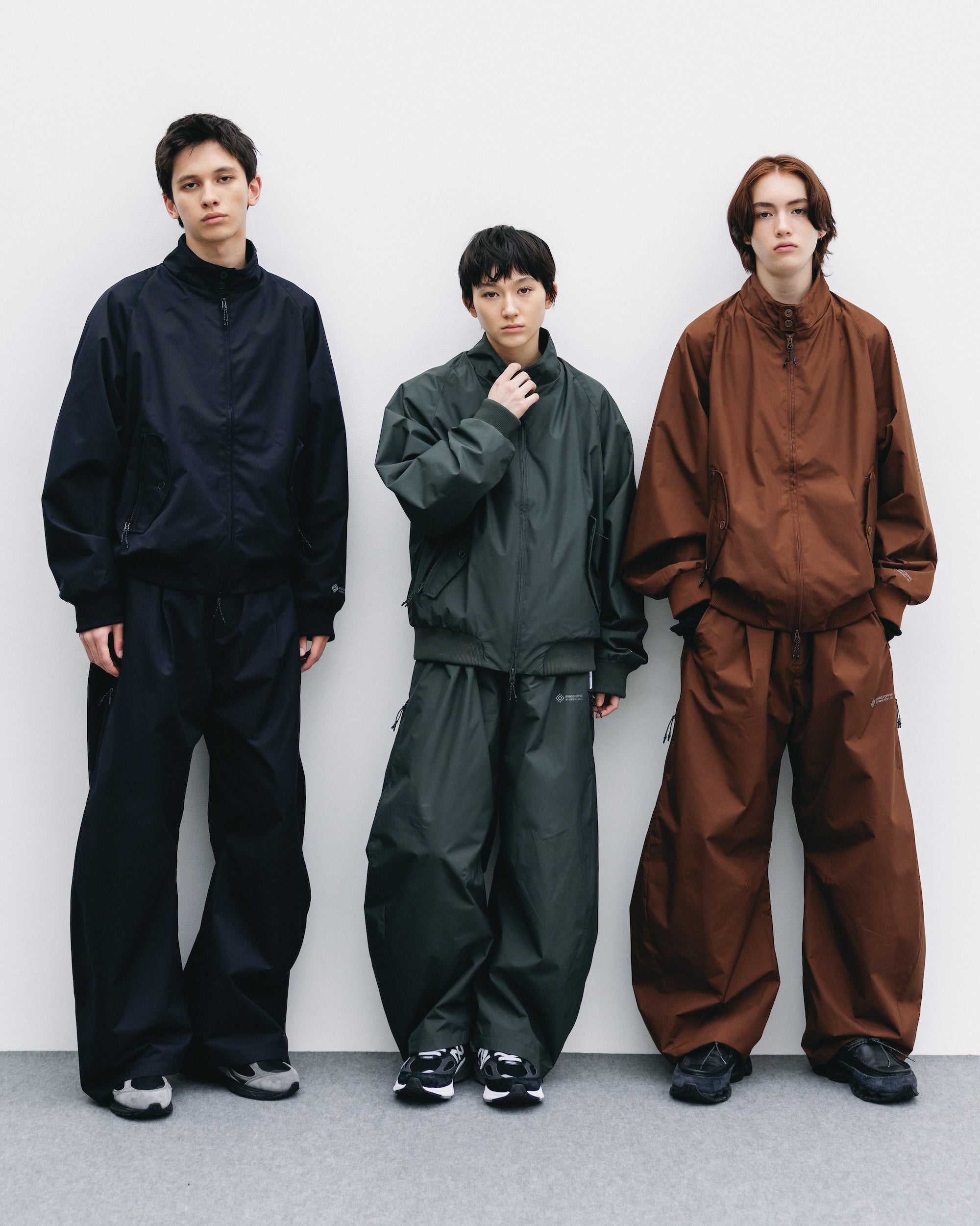 【10.29 WED 20:00- IN STOCK】+phenix WINDSTOPPER® by GORE-TEX LABS CITY BARREL LEG PANTS (ASPHALT GRAY)