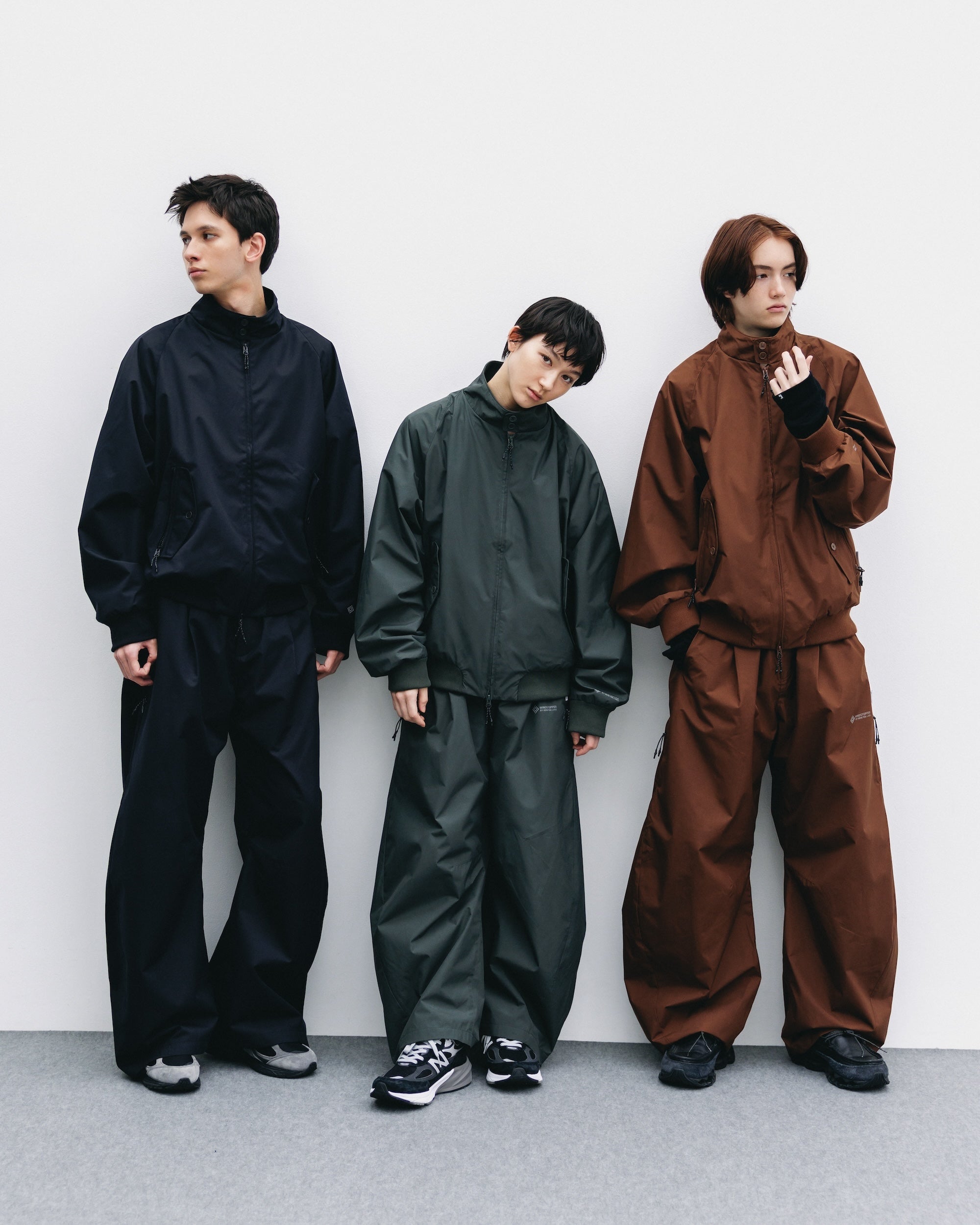 【10.29 WED 20:00- IN STOCK】+phenix WINDSTOPPER® by GORE-TEX LABS CITY BARREL LEG PANTS (ASPHALT GRAY)