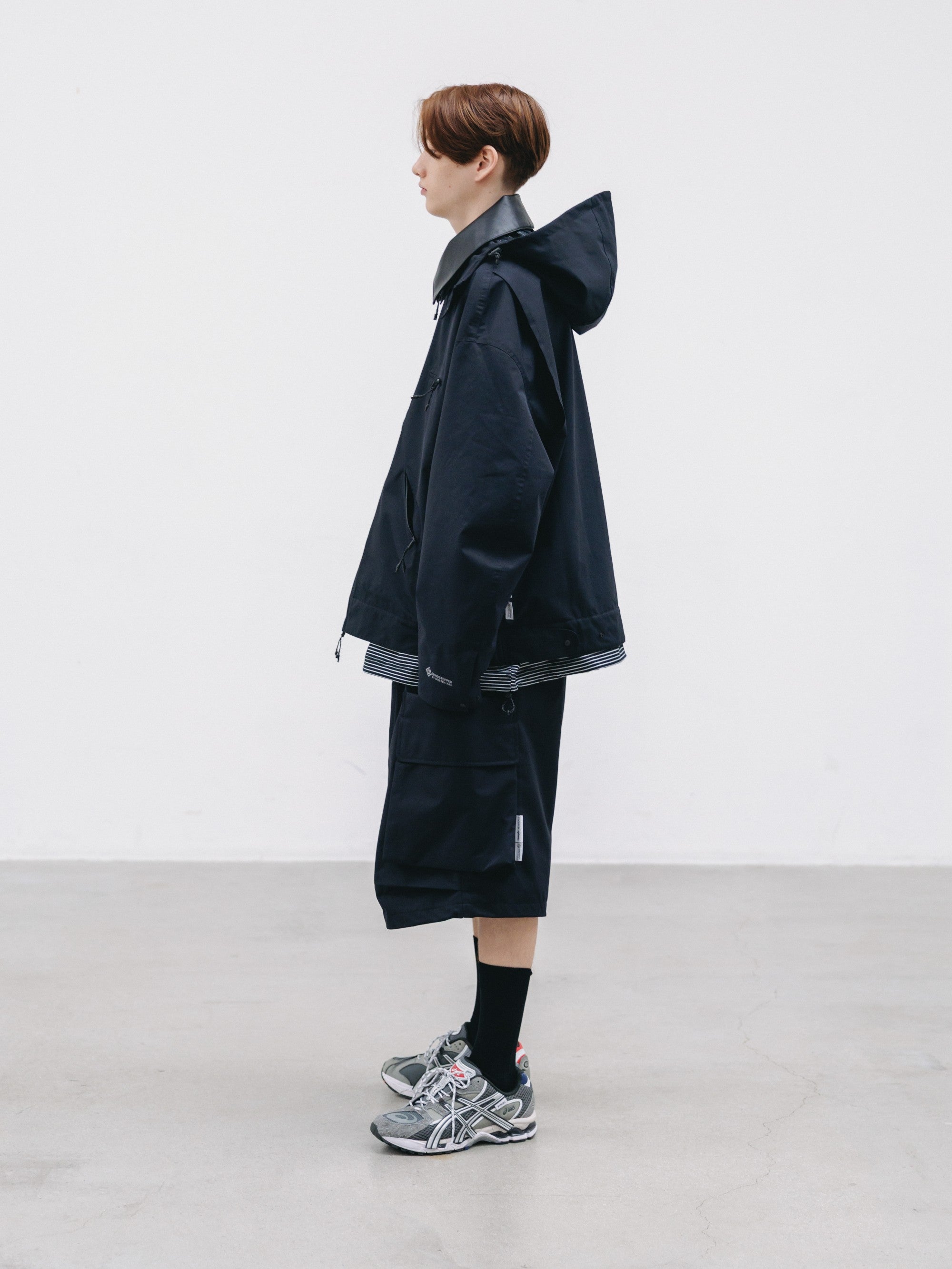 【6.27 SAT 20:00- IN STOCK】+phenix WINDSTOPPER® by GORE-TEX LABS TWILL CITY MILITARY HALF PANTS 001 (BLACK)