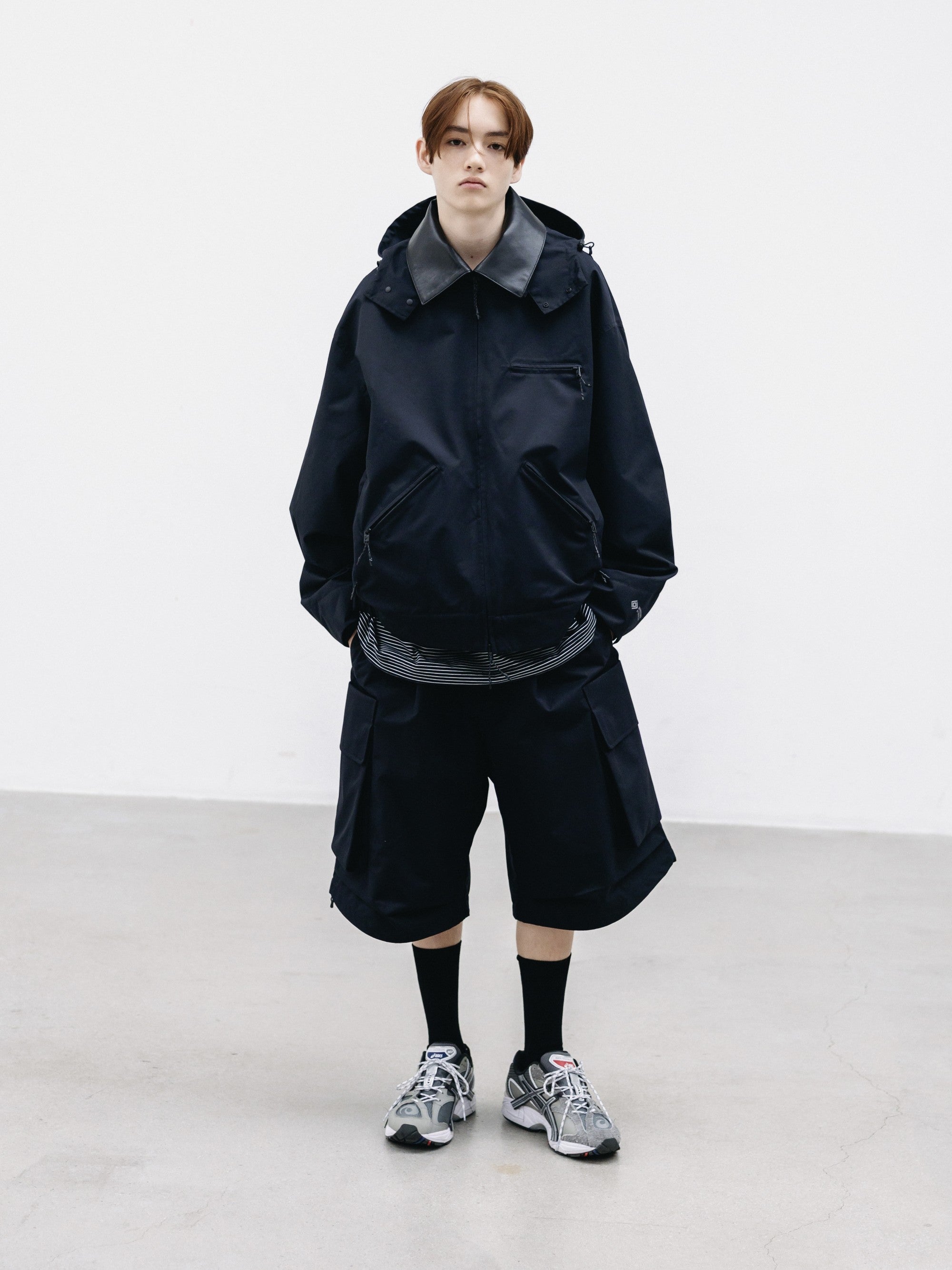 【6.27 SAT 20:00- IN STOCK】+phenix WINDSTOPPER® by GORE-TEX LABS TWILL CITY MILITARY HALF PANTS 001 (BLACK)
