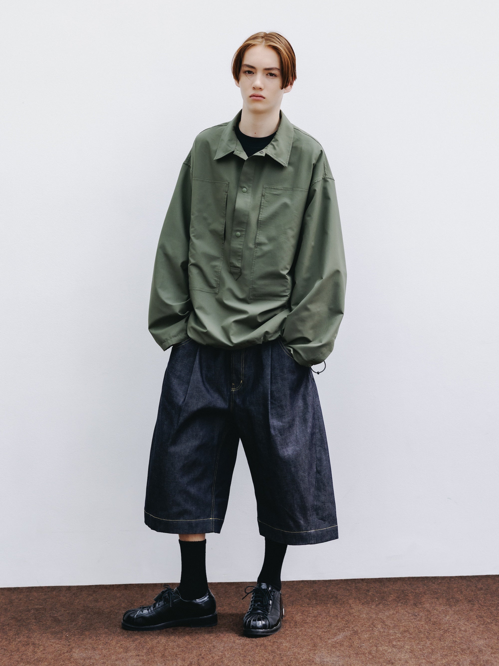 【4.11 SAT 20:00- IN STOCK】COOLDOTS® M-35 PULLOVER JACKET (OLIVE)