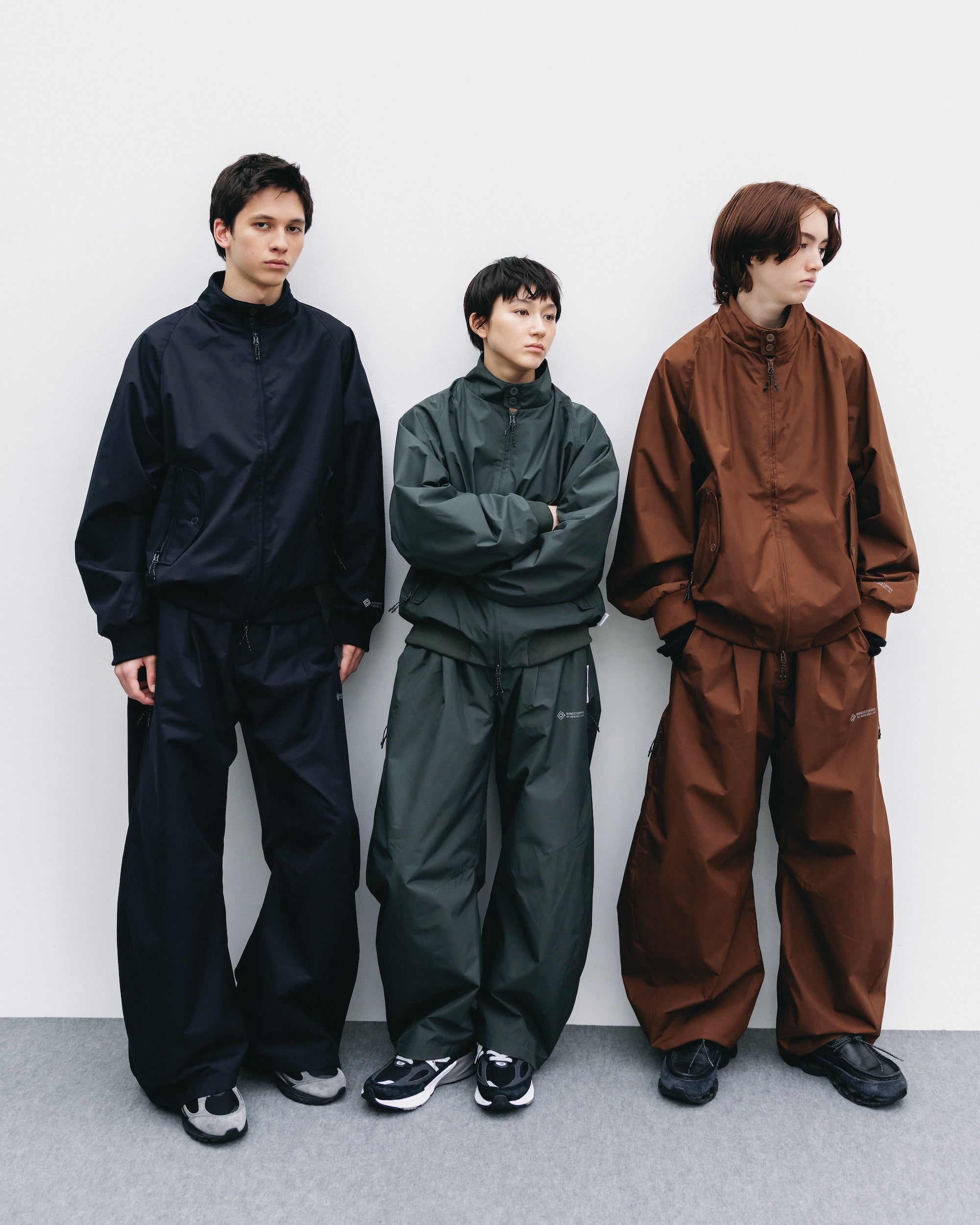 【10.29 WED 20:00- IN STOCK】+phenix WINDSTOPPER® by GORE-TEX LABS CITY BARREL LEG PANTS (ASPHALT GRAY)