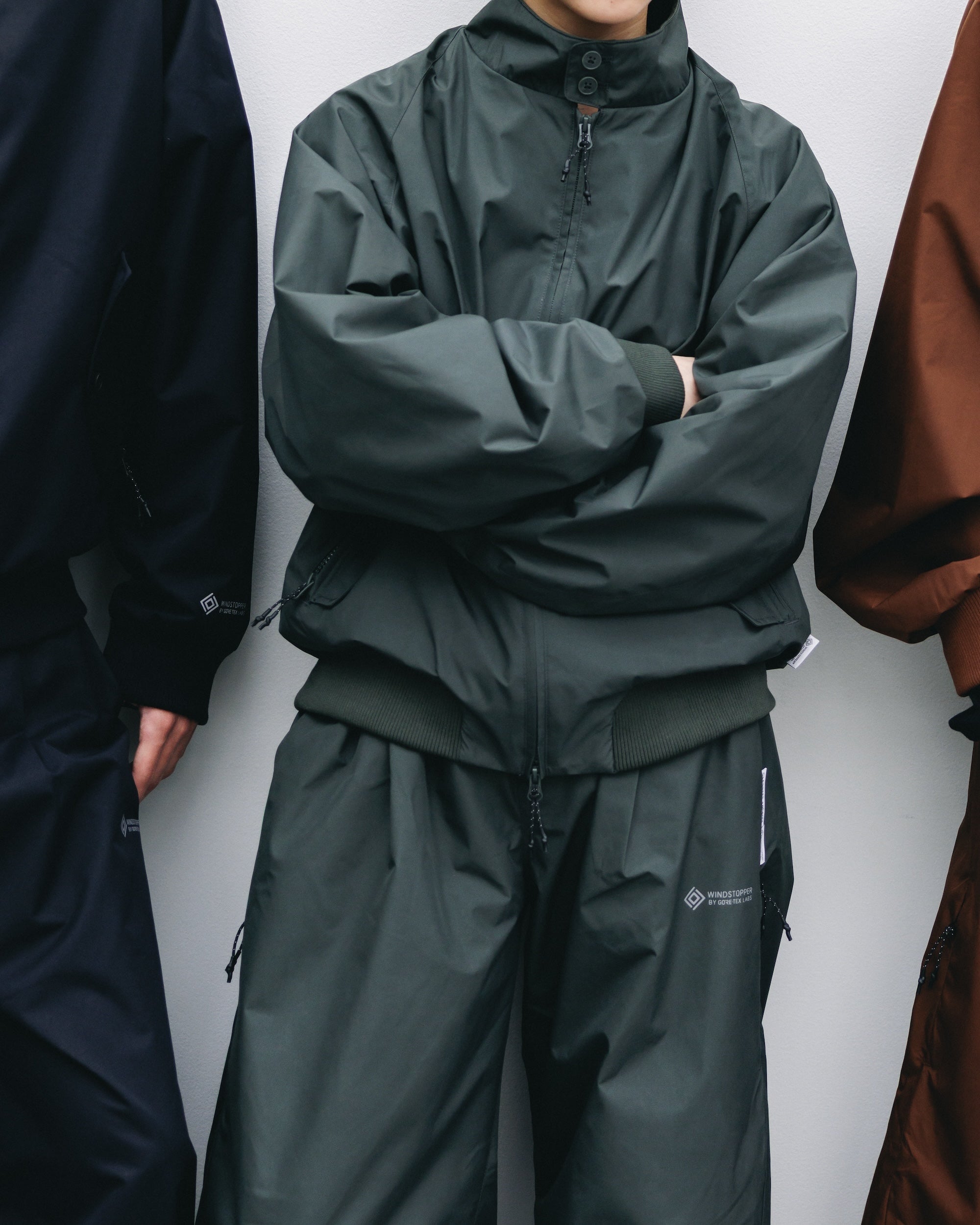 【10.29 WED 20:00- IN STOCK】+phenix WINDSTOPPER® by GORE-TEX LABS CITY HARRINGTON JACKET (ASPHALT GRAY)