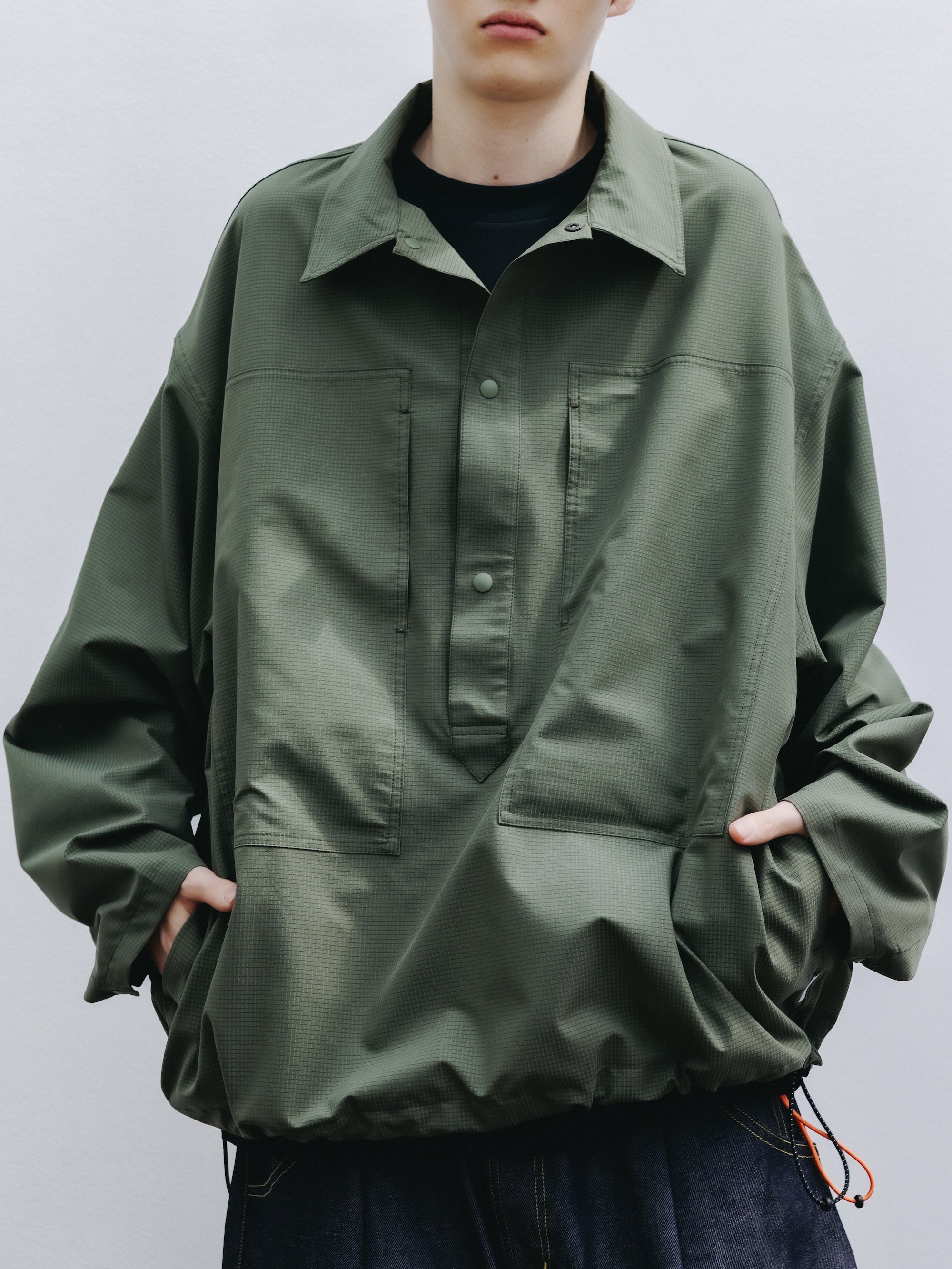 【4.11 SAT 20:00- IN STOCK】COOLDOTS® M-35 PULLOVER JACKET (OLIVE)