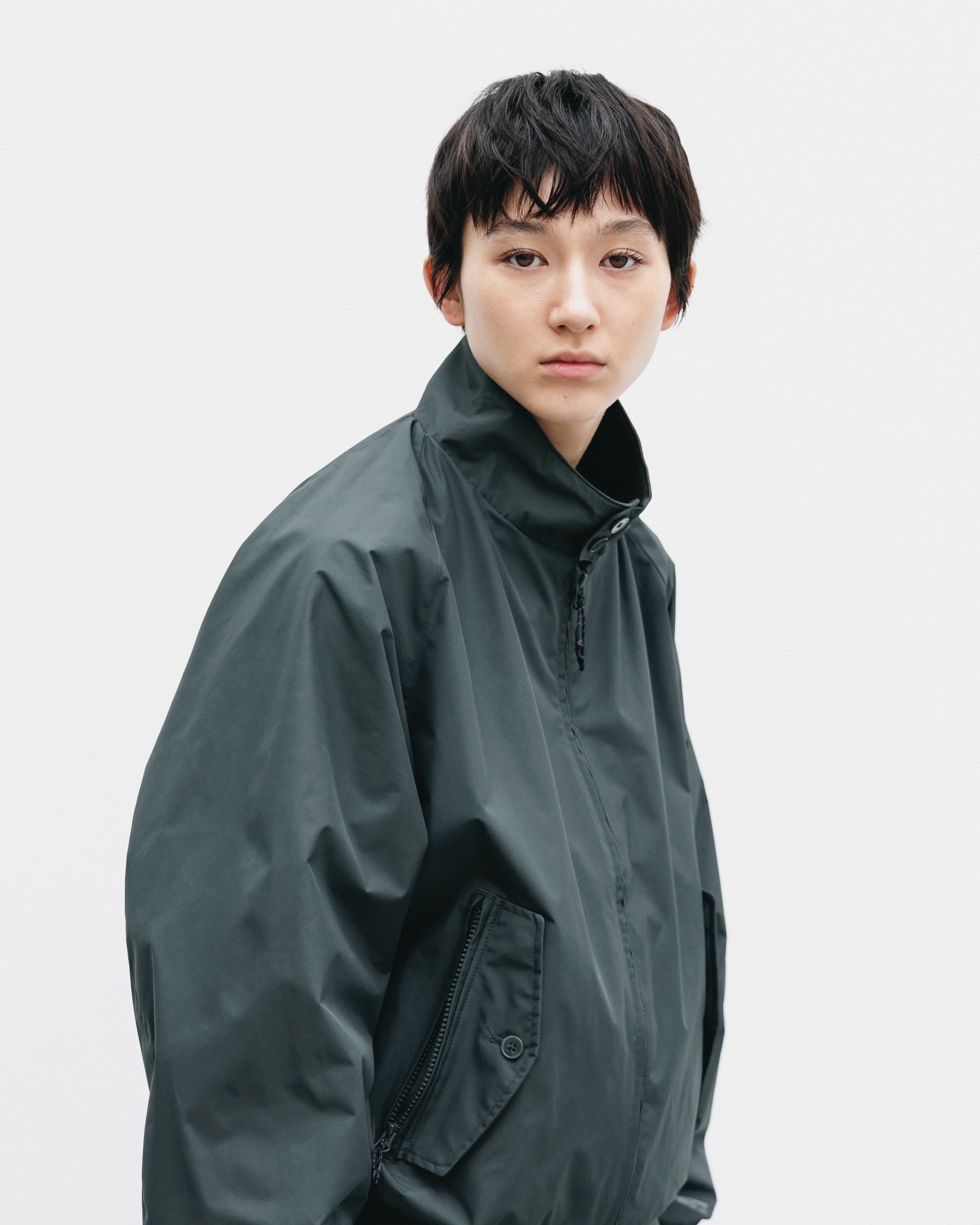 【10.29 WED 20:00- IN STOCK】+phenix WINDSTOPPER® by GORE-TEX LABS CITY HARRINGTON JACKET (ASPHALT GRAY)
