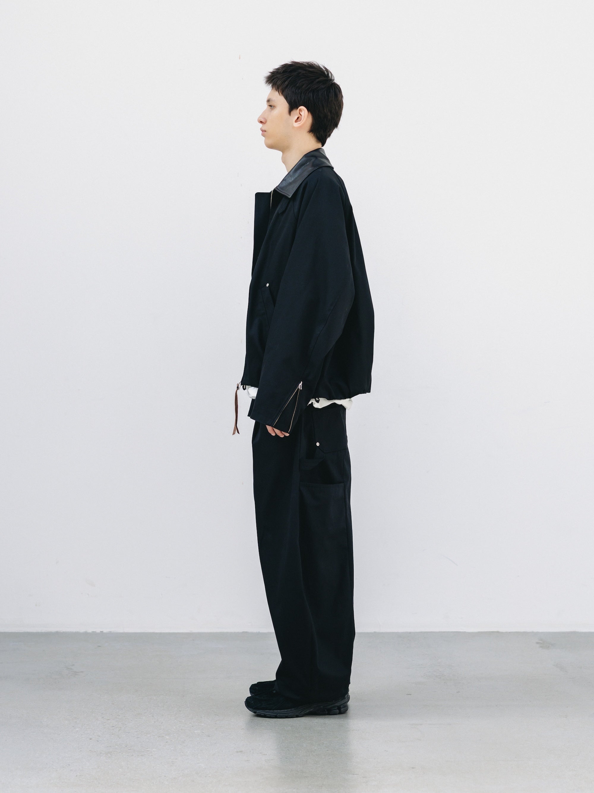 【5.16 SAT 20:00- IN STOCK】T/C GABARDINE CITY MASSIVE UTILITY PANTS (BLACK)