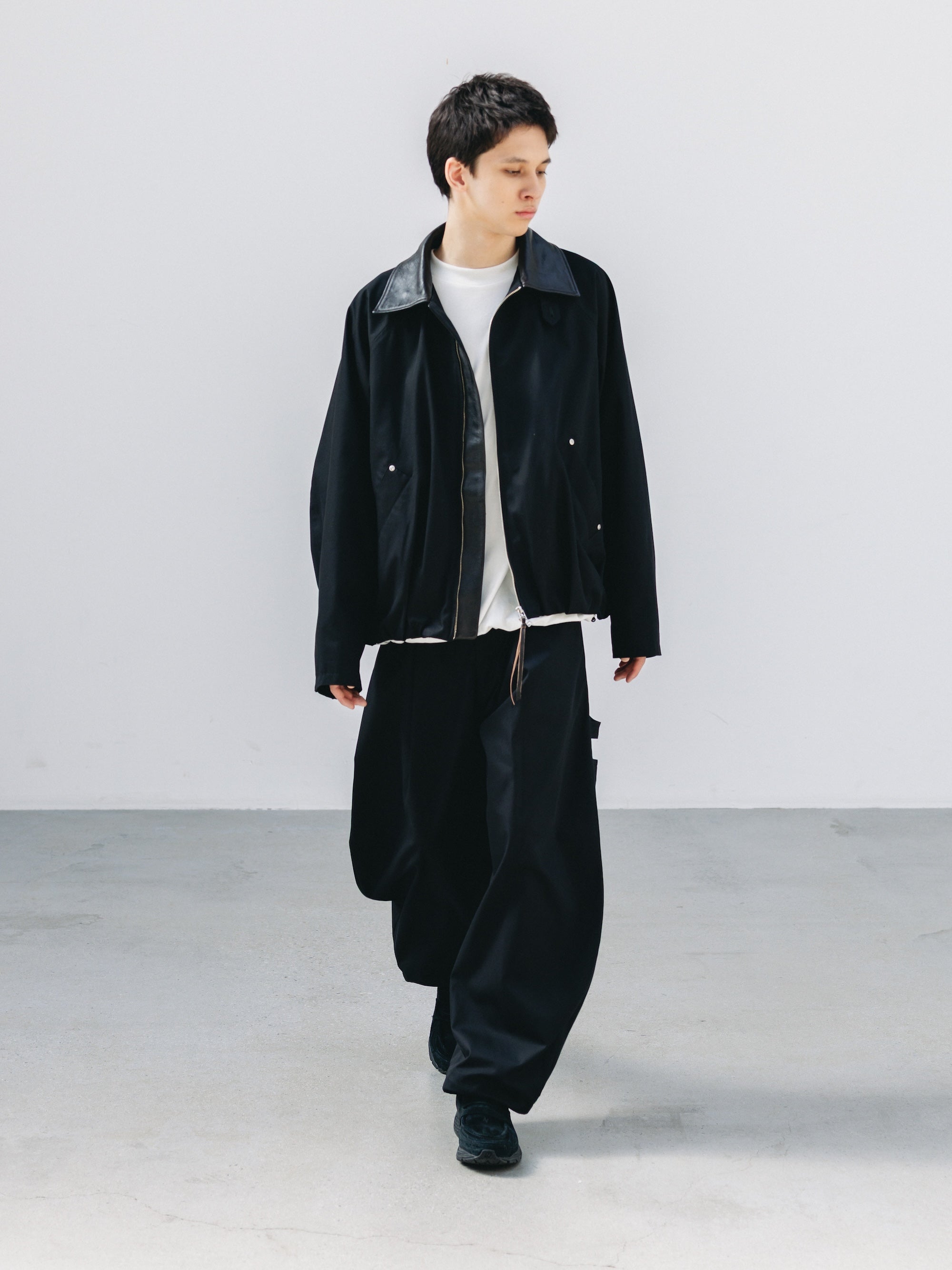 【5.16 SAT 20:00- IN STOCK】T/C GABARDINE CITY MASSIVE UTILITY PANTS (BLACK)