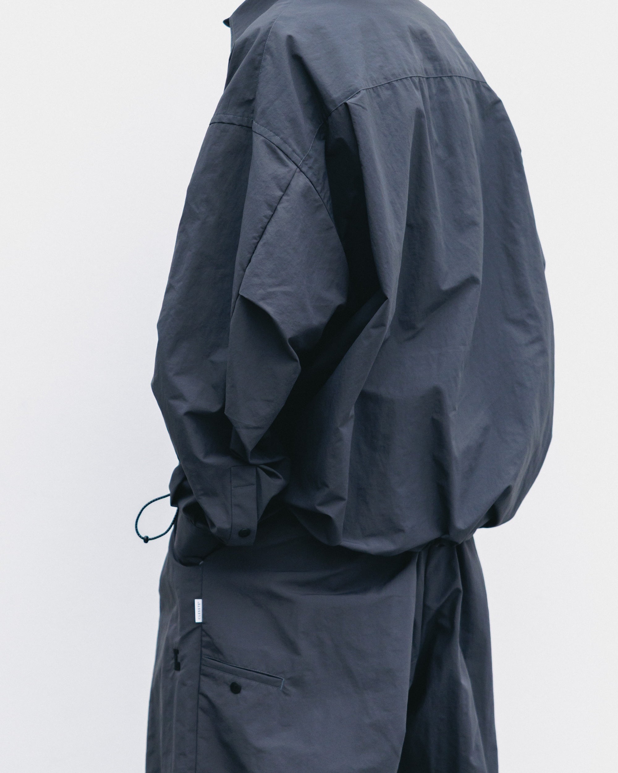 【10.25 SAT 20:00- IN STOCK】ACTIVE CITY UNIFORM L/S PULLOVER SHIRT (GRAY)