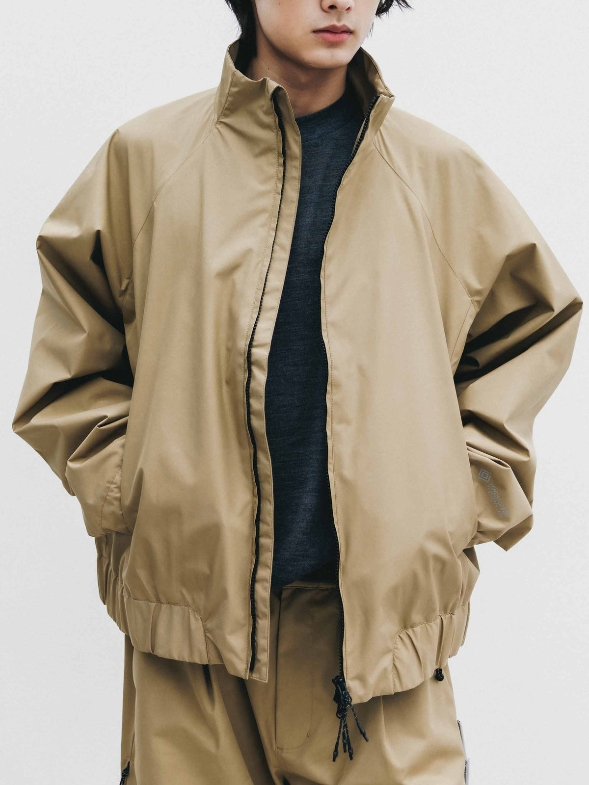 【9.26 SAT 20:00- IN STOCK】+phenix WINDSTOPPER® by GORE-TEX LABS CITY CORE STAND JACKET (CAMEL BEIGE)