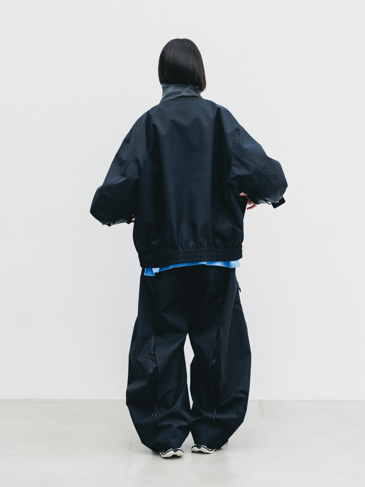 【10.24 SAT 20:00- IN STOCK】 +phenix WINDSTOPPER® by GORE-TEX LABS TWILL CITY DOUBLE FLAP JACKET (BLACK)