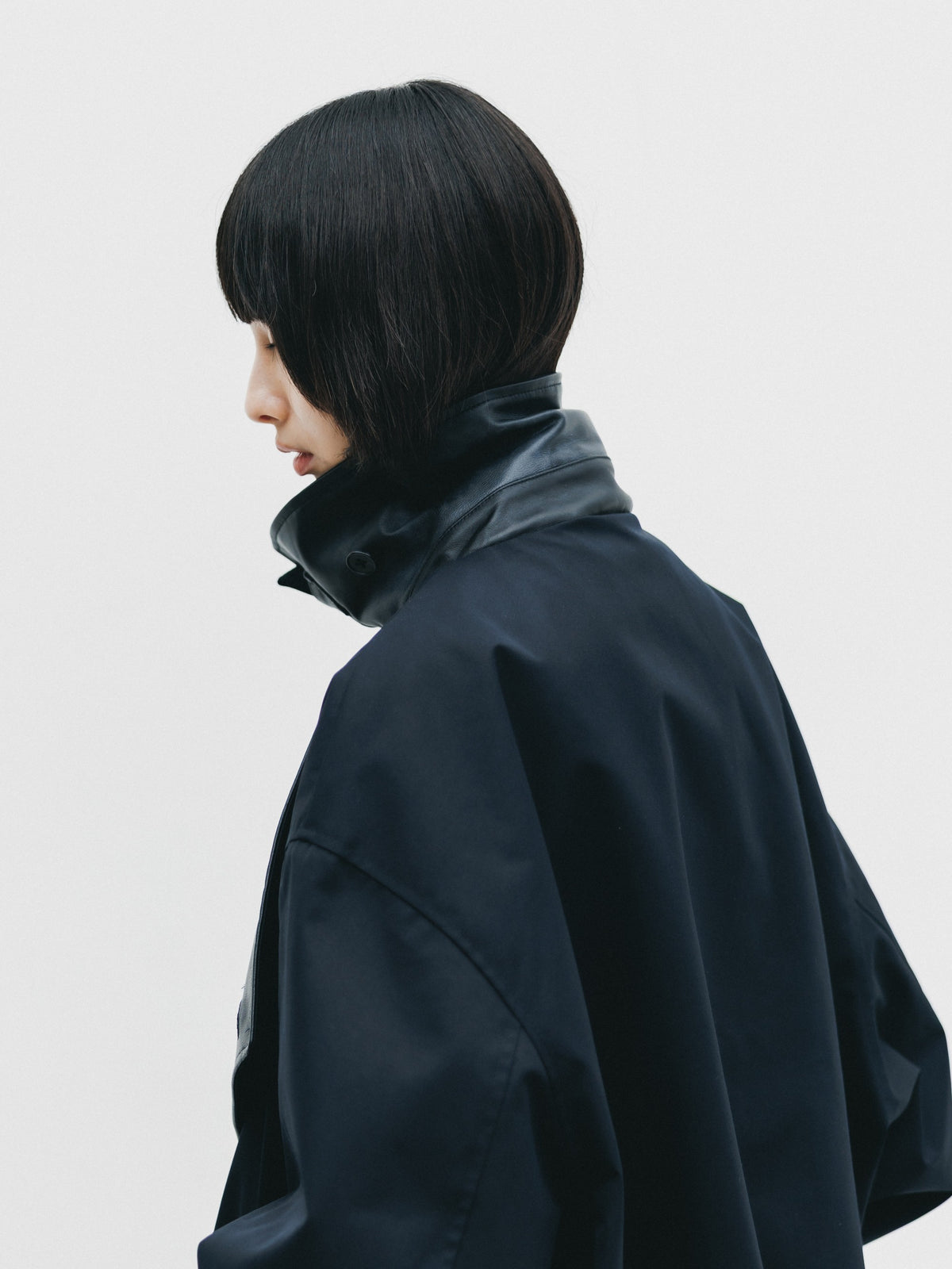【10.24 SAT 20:00- IN STOCK】 +phenix WINDSTOPPER® by GORE-TEX LABS TWILL CITY DOUBLE FLAP JACKET (BLACK)