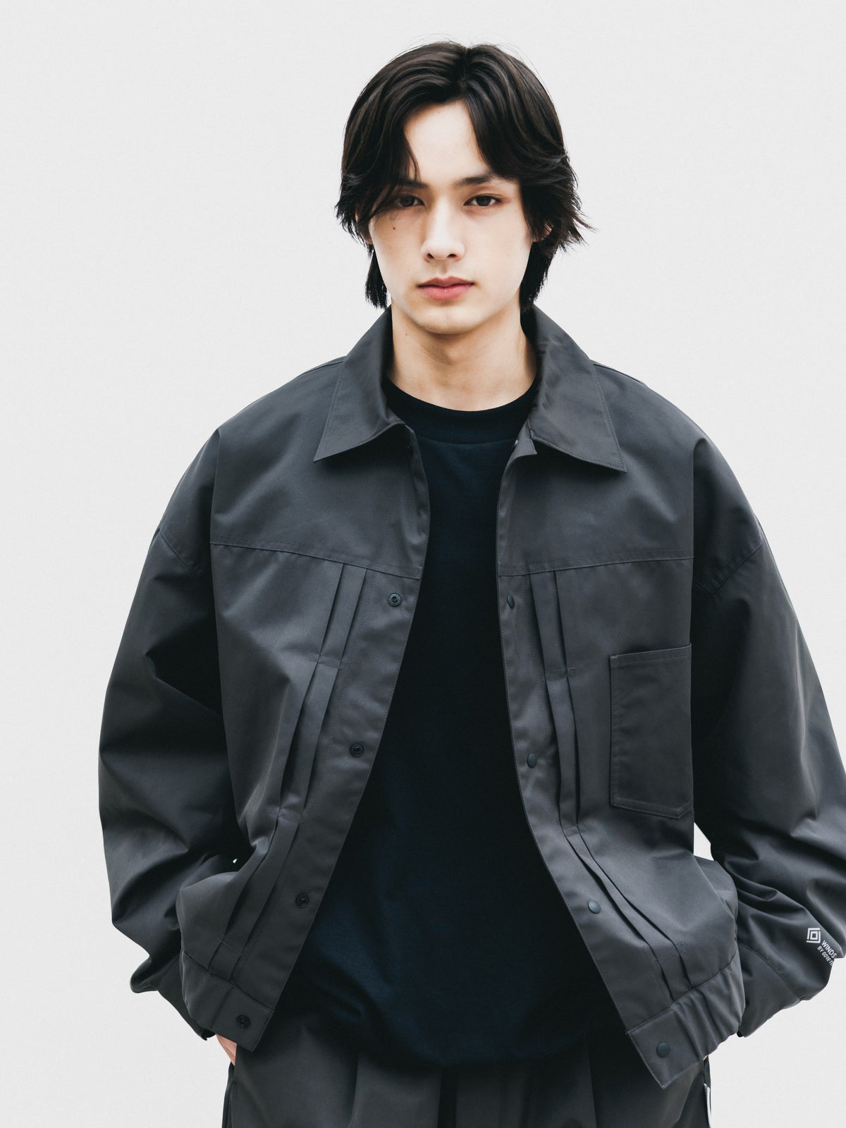 【10.28 WED 20:00- IN STOCK】 +phenix WINDSTOPPER® by GORE-TEX LABS TWILL CITY 1ST TYPE JACKET (SHADOW GRAY)
