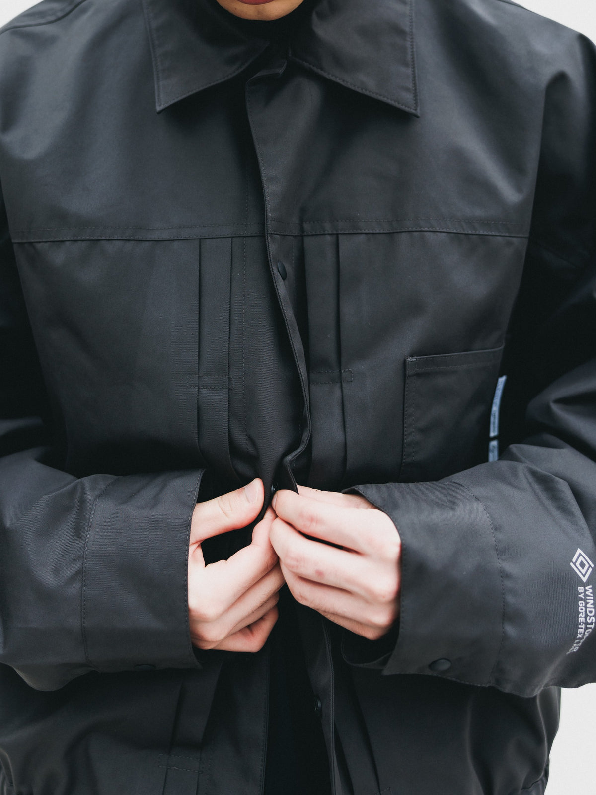 【10.28 WED 20:00- IN STOCK】 +phenix WINDSTOPPER® by GORE-TEX LABS TWILL CITY 1ST TYPE JACKET (SHADOW GRAY)