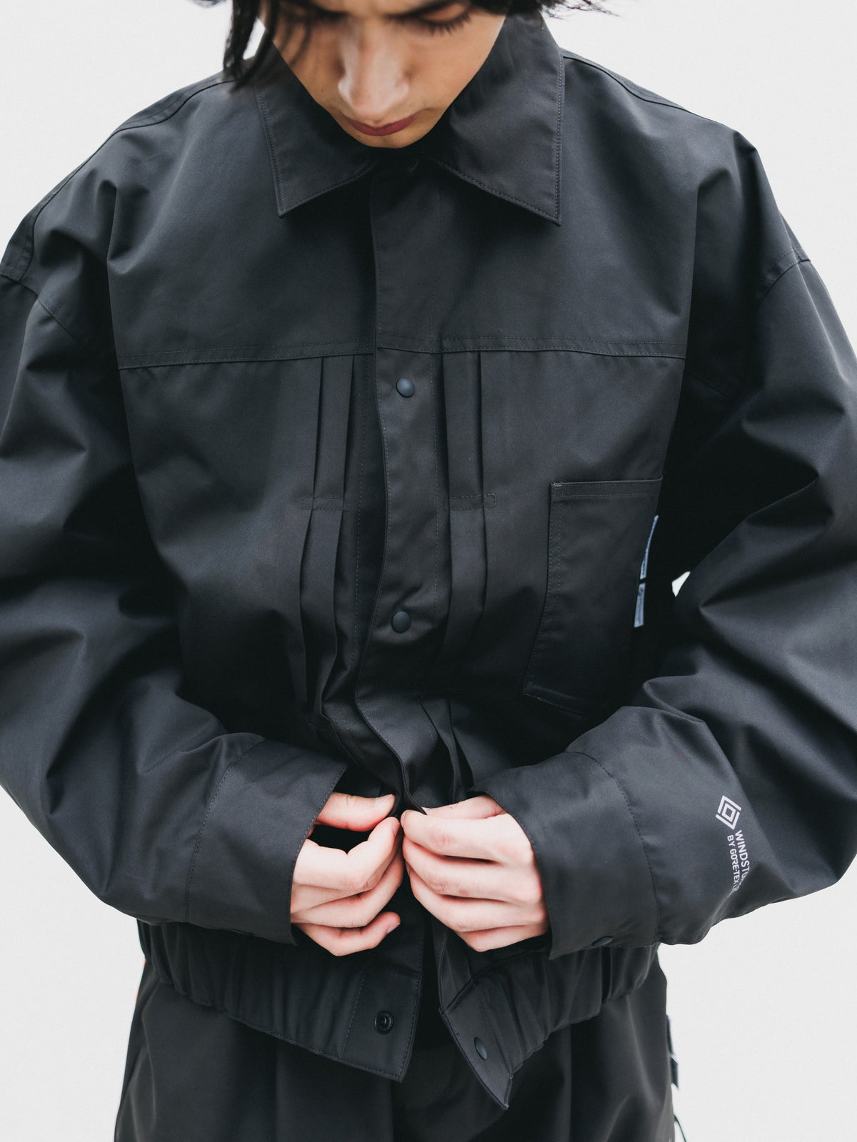 【10.28 WED 20:00- IN STOCK】 +phenix WINDSTOPPER® by GORE-TEX LABS TWILL CITY 1ST TYPE JACKET (SHADOW GRAY)