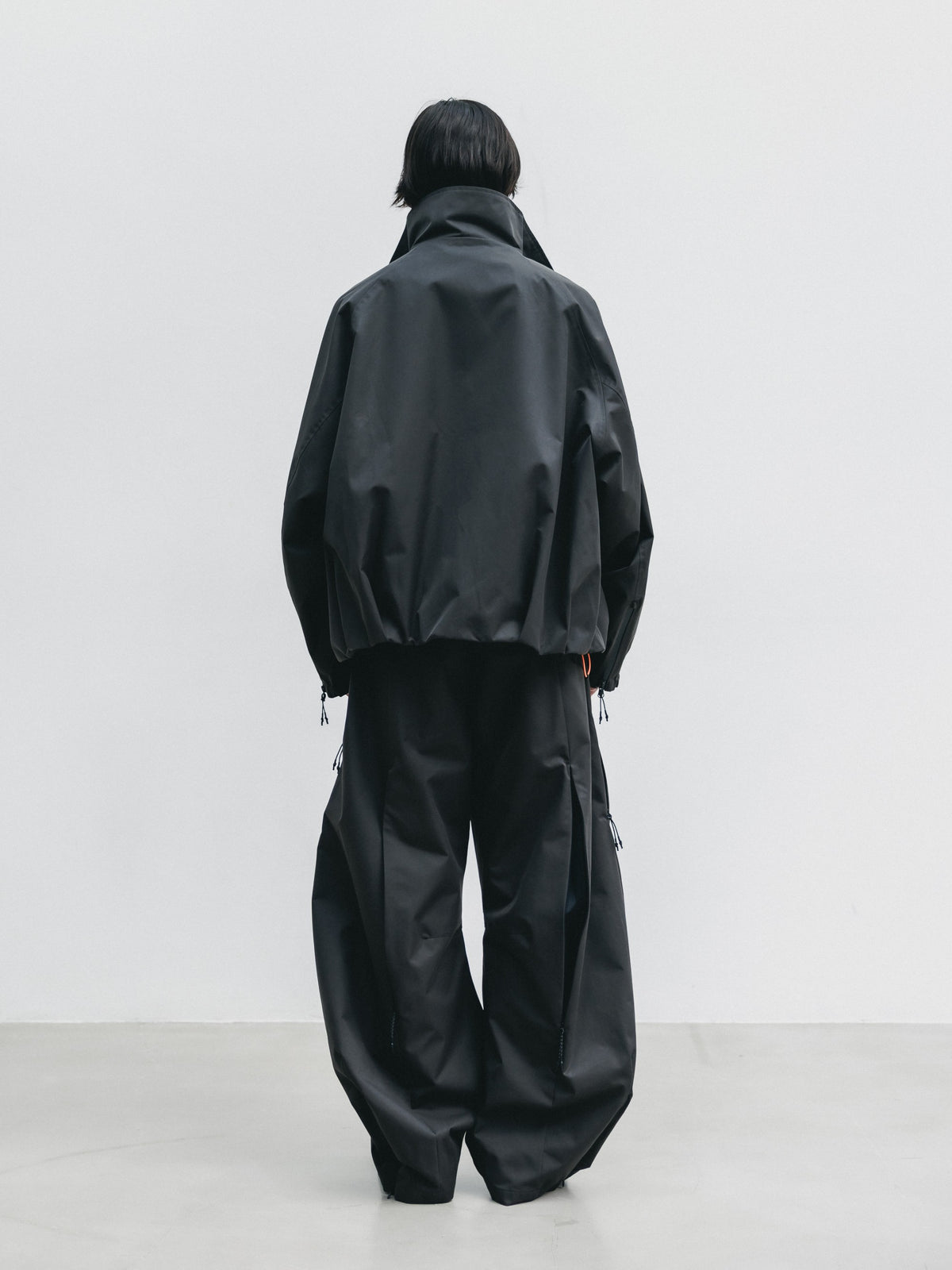 【10.17 SAT 20:00- IN STOCK】 +phenix WINDSTOPPER® by GORE-TEX LABS TWILL CITY STAND BALLOON UTILITY JACKET (SHADOW GRAY)