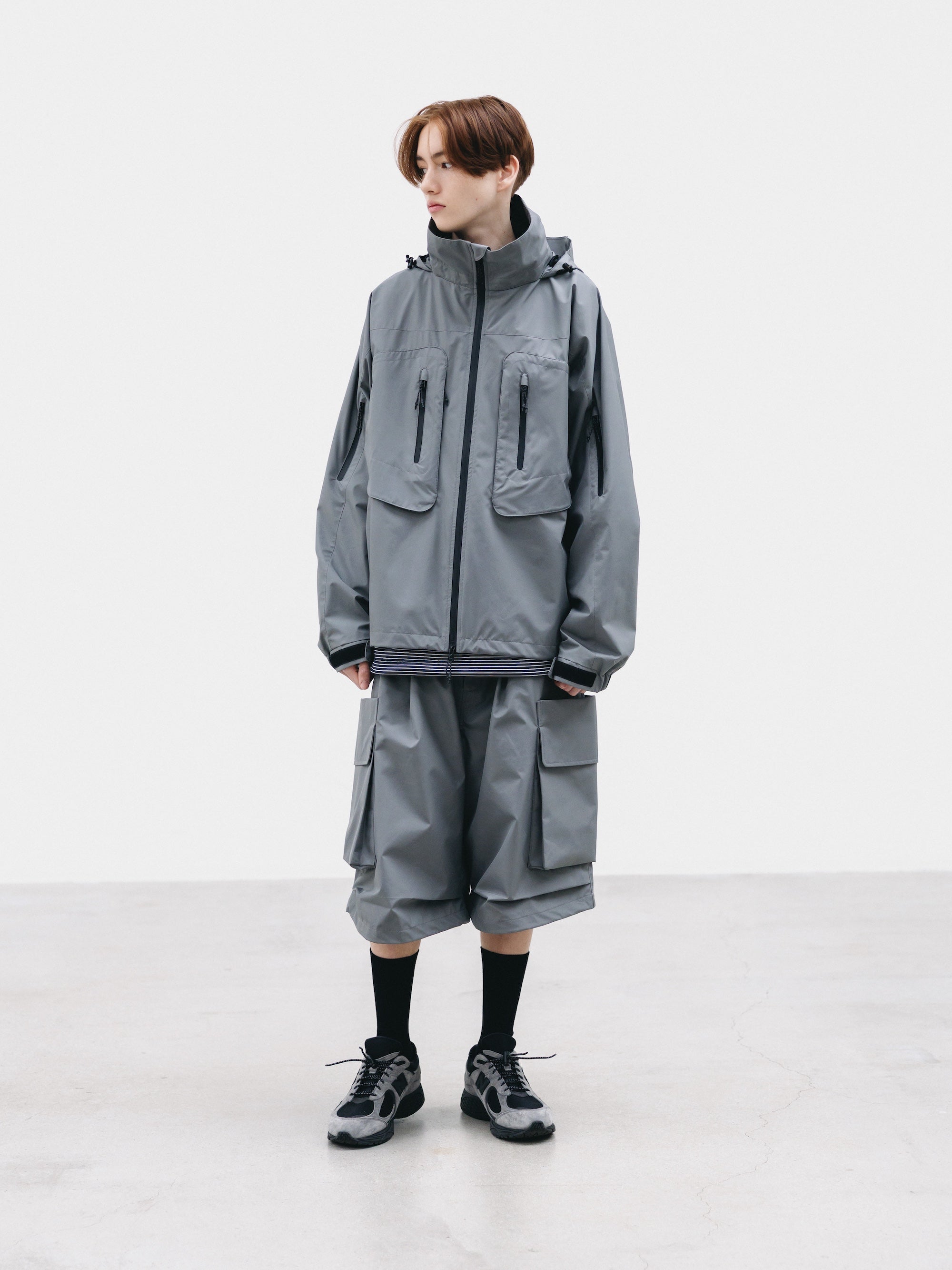 【3.4 WED 20:00- IN STOCK】+phenix WINDSTOPPER® by GORE-TEX LABS CITY HYDRO SHED JACKET (CHARCOAL GRAY)