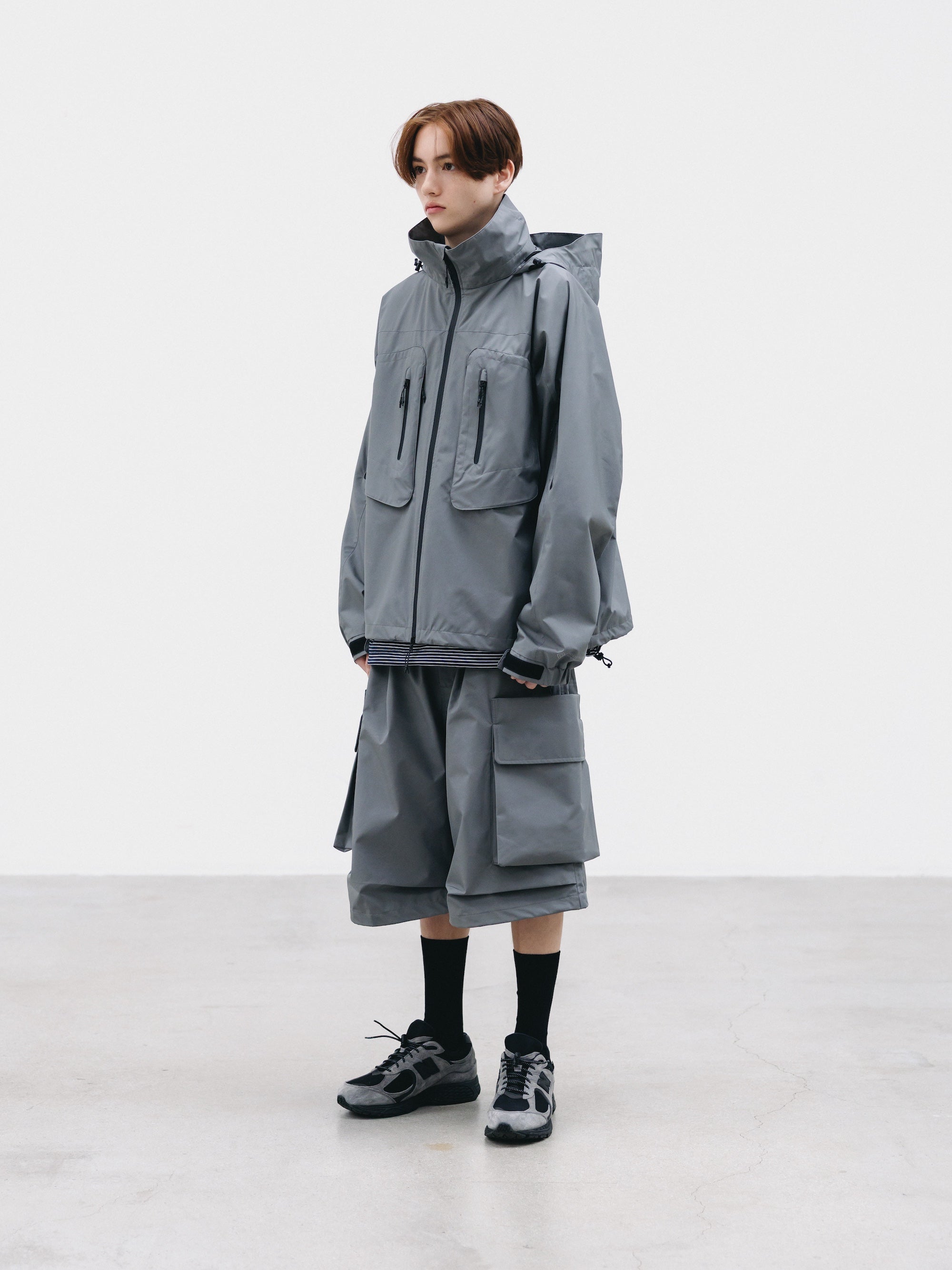 【3.4 WED 20:00- IN STOCK】+phenix WINDSTOPPER® by GORE-TEX LABS CITY HYDRO SHED JACKET (CHARCOAL GRAY)